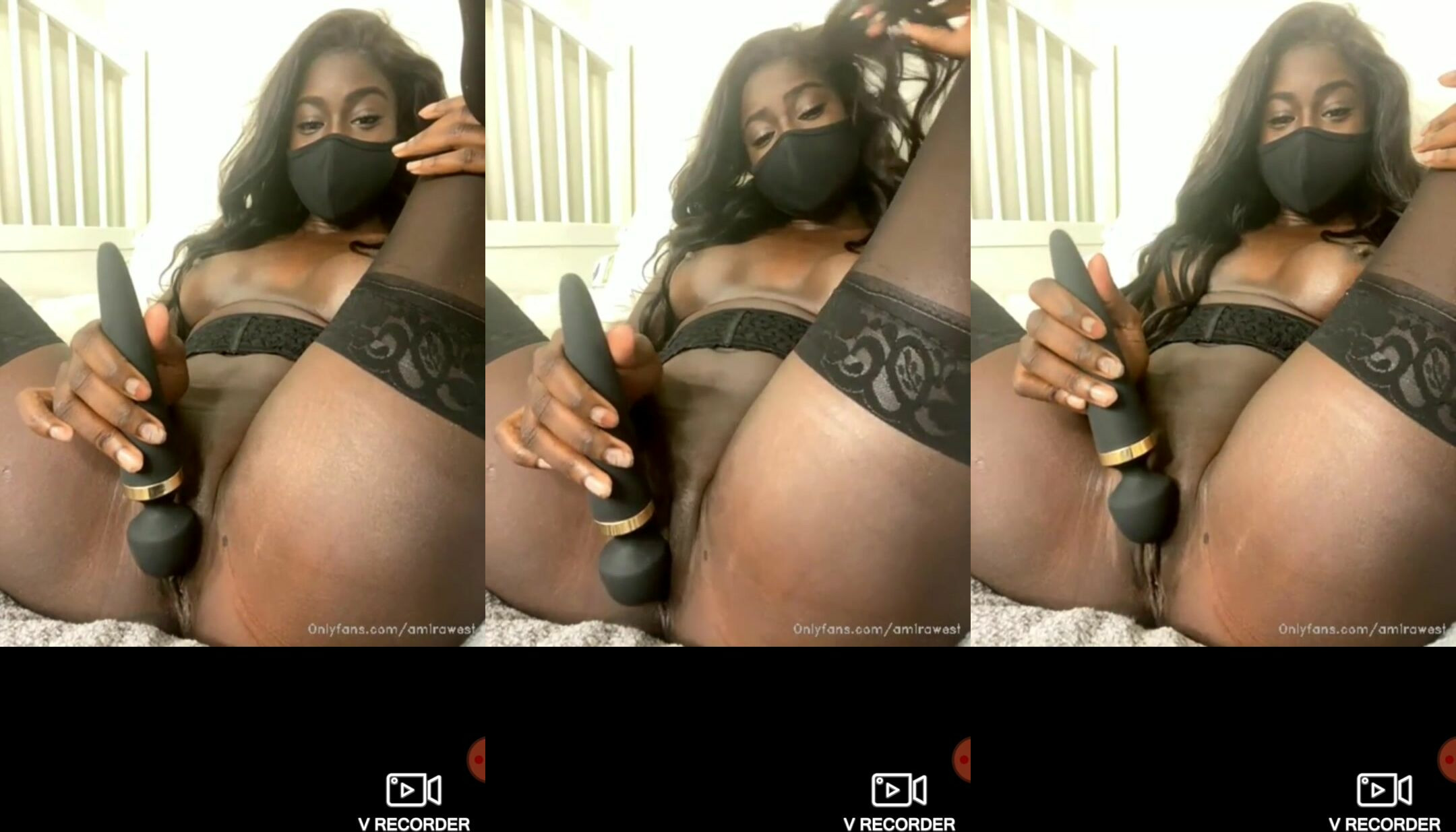 AmiraWest’s Masturbation Day Soaks Her Pussy