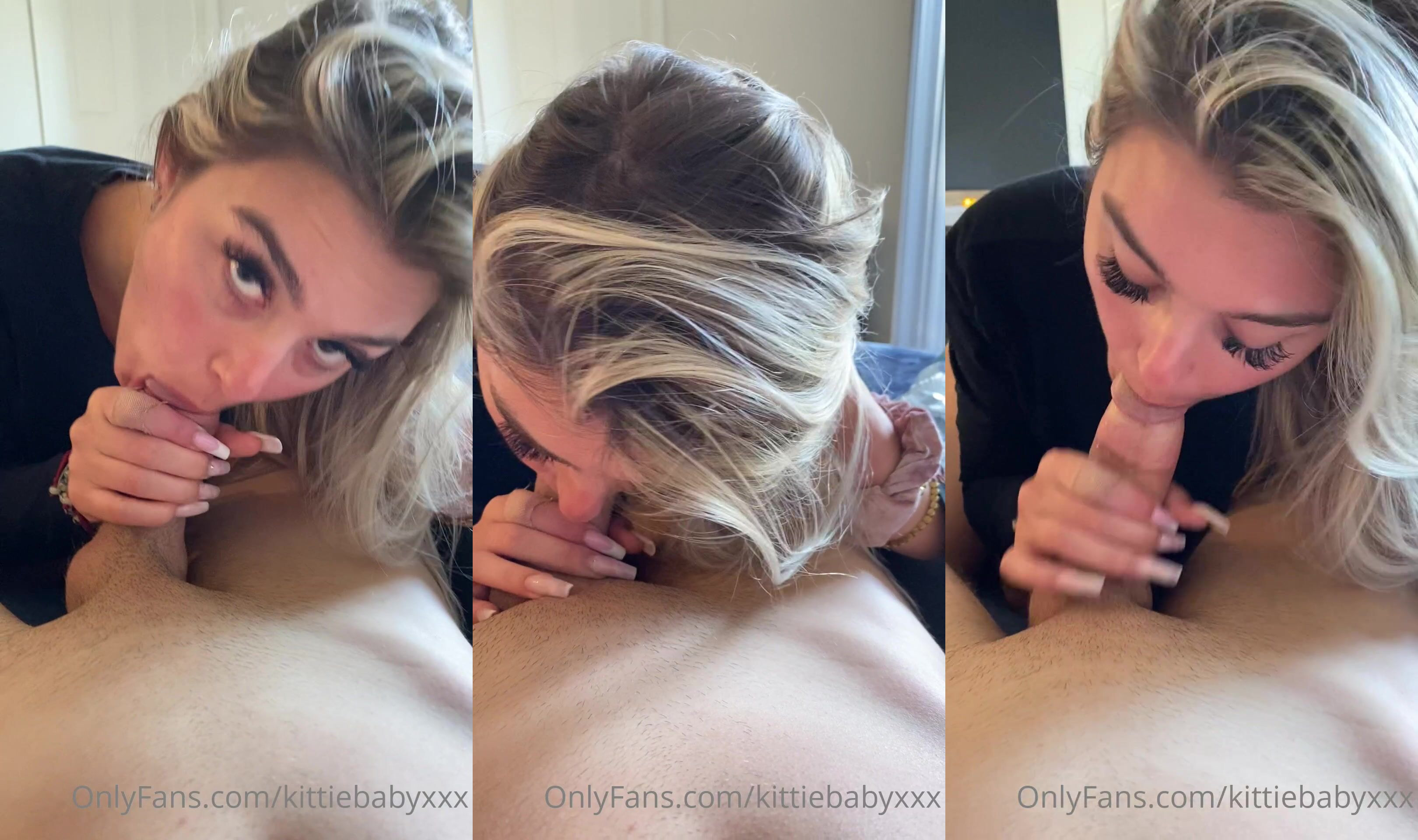 Kittiebabyxxx Sucks Cock While Maintaining Eye Contact