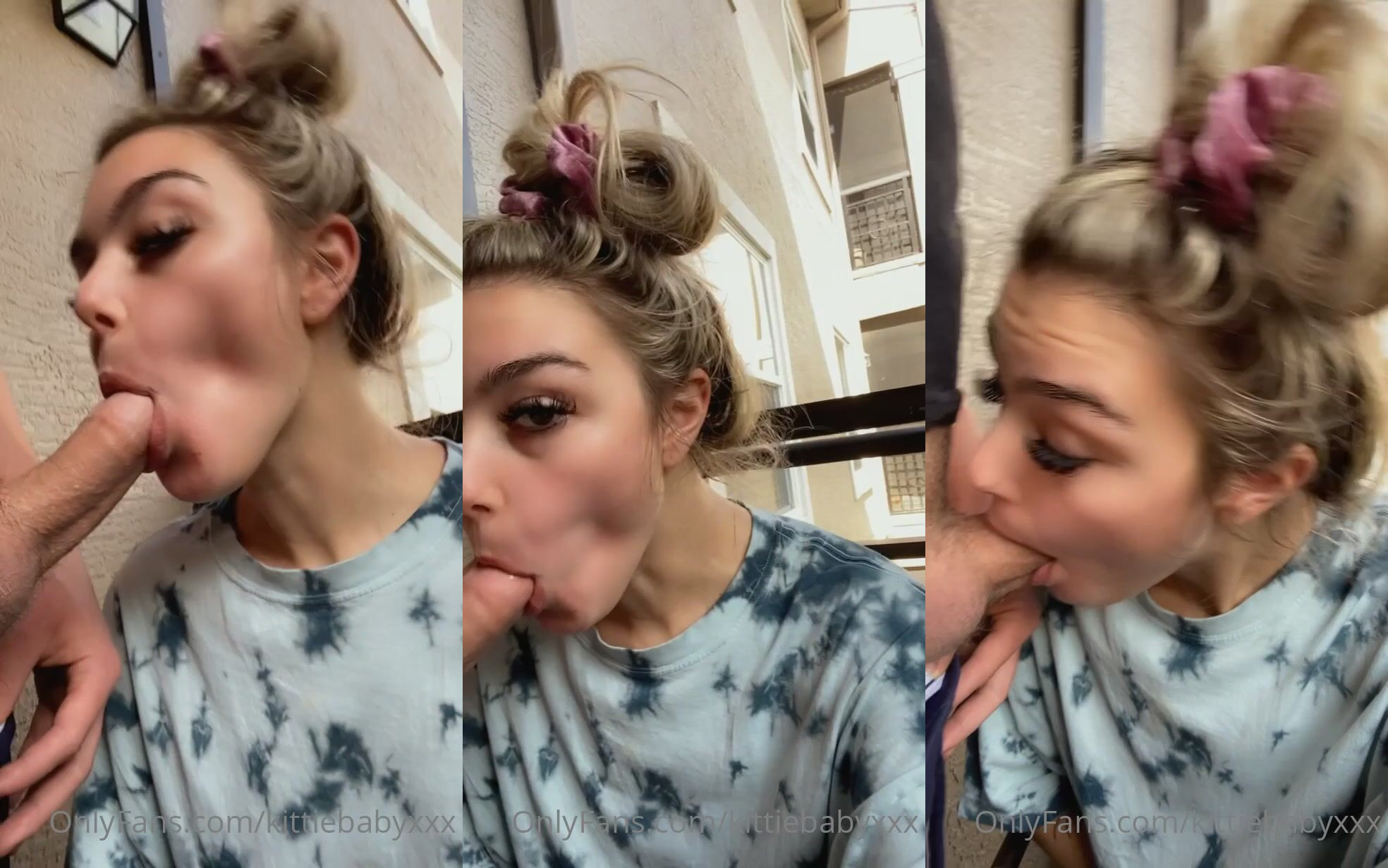 Kittiebabyxxx Gives A Casual Blowjob