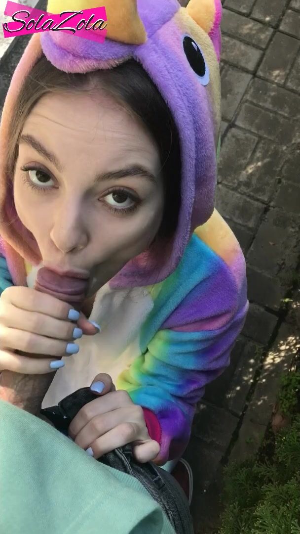 Solazola Secret Blowjob In Public