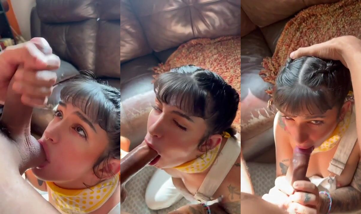 Likethebugortheletter Gives Blowjob And Sucks Balls