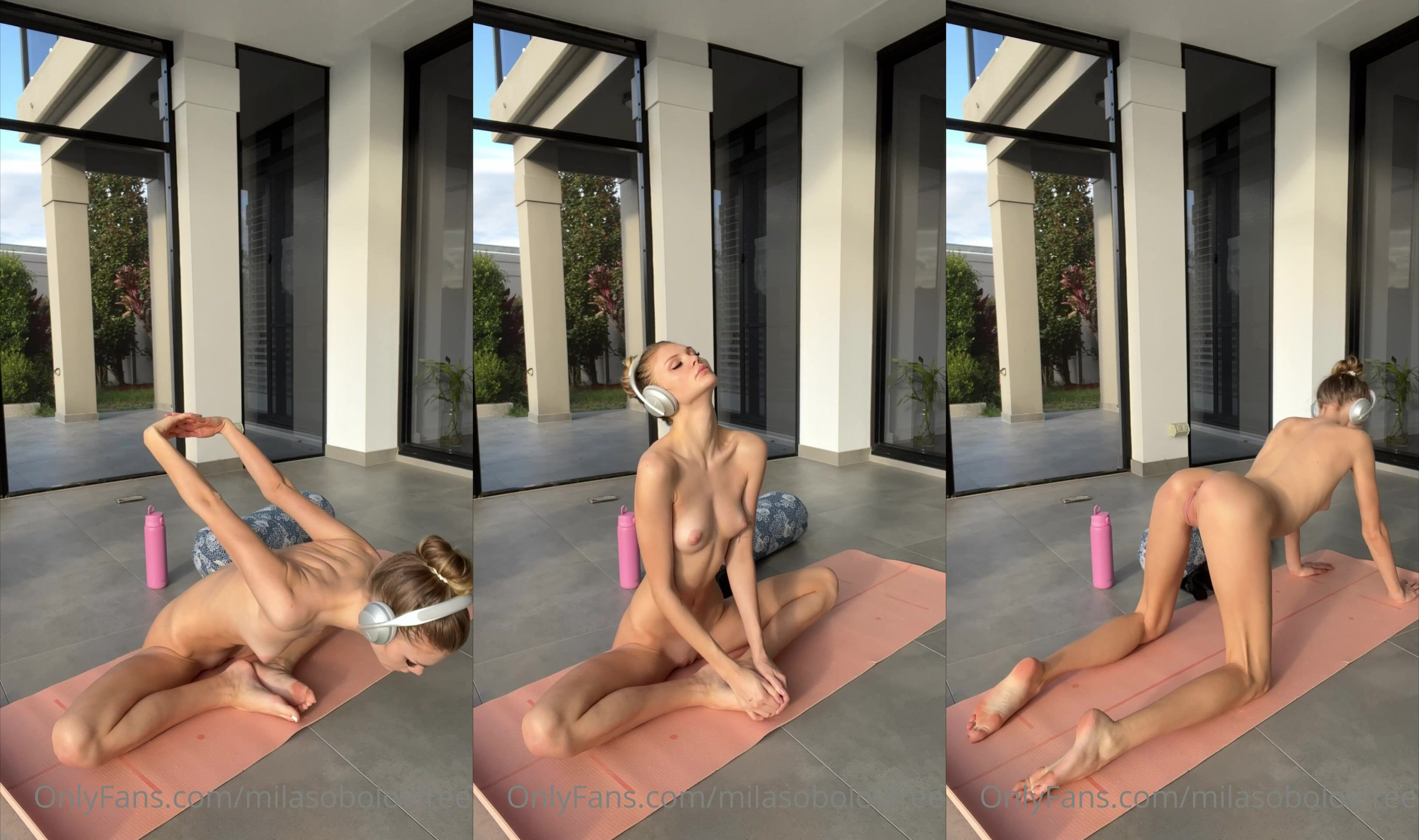 Mila Sobolov Does Sexual Yoga