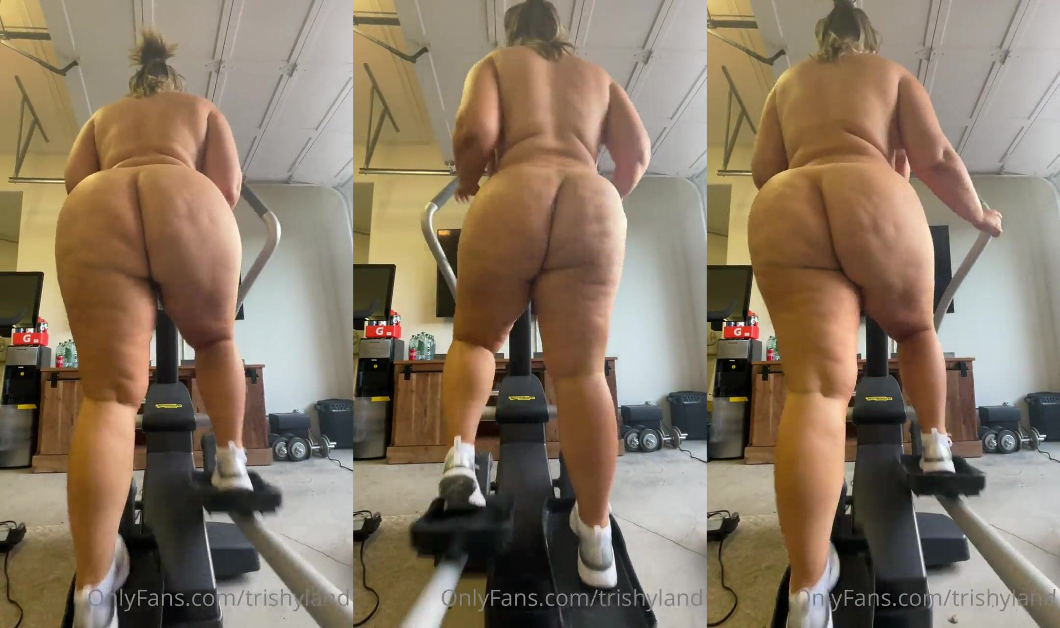 Trisha Paytas Exercising Naked