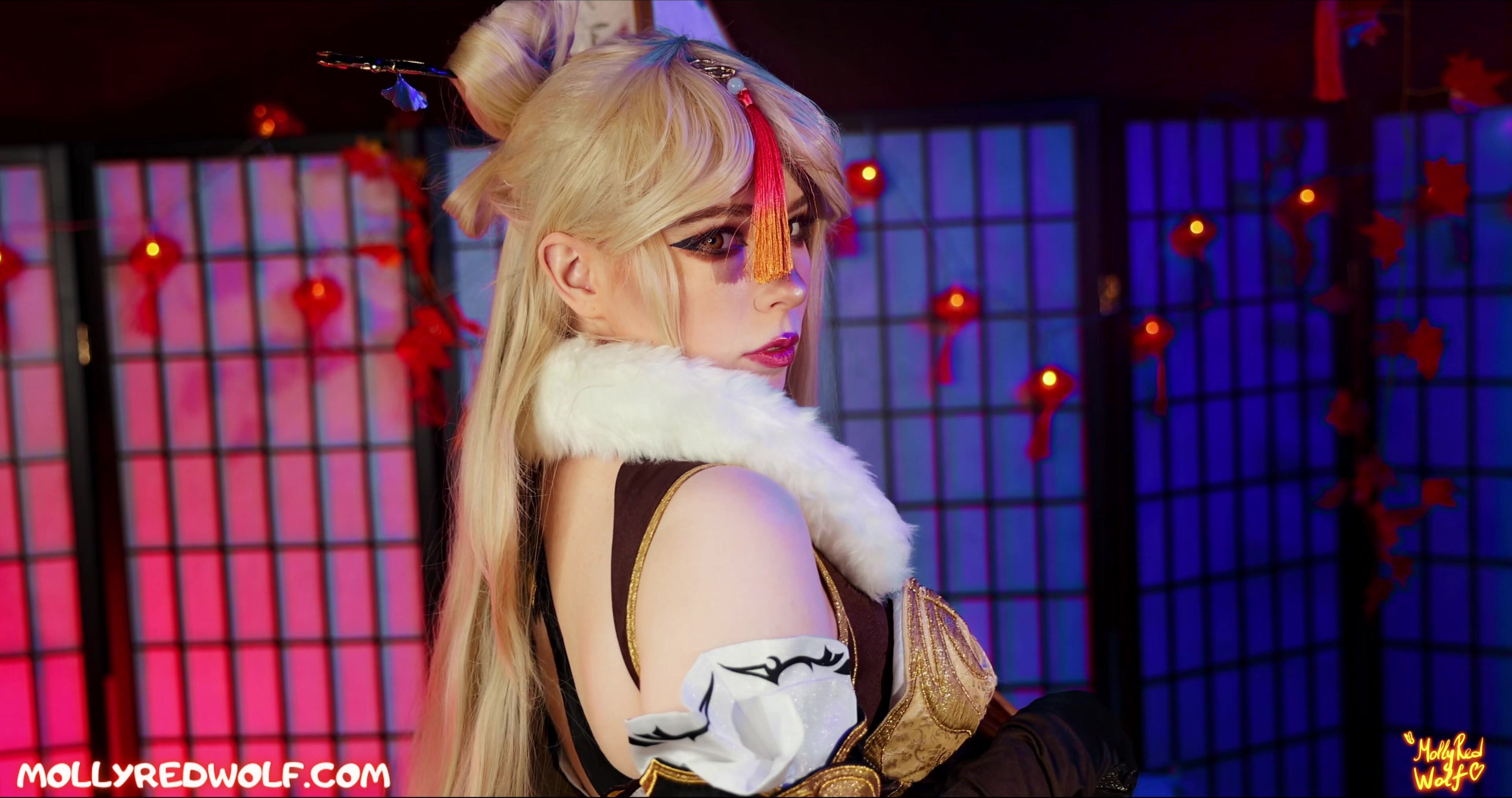 MollyRedWolf Rides A Cock As A Slutty Ningguang