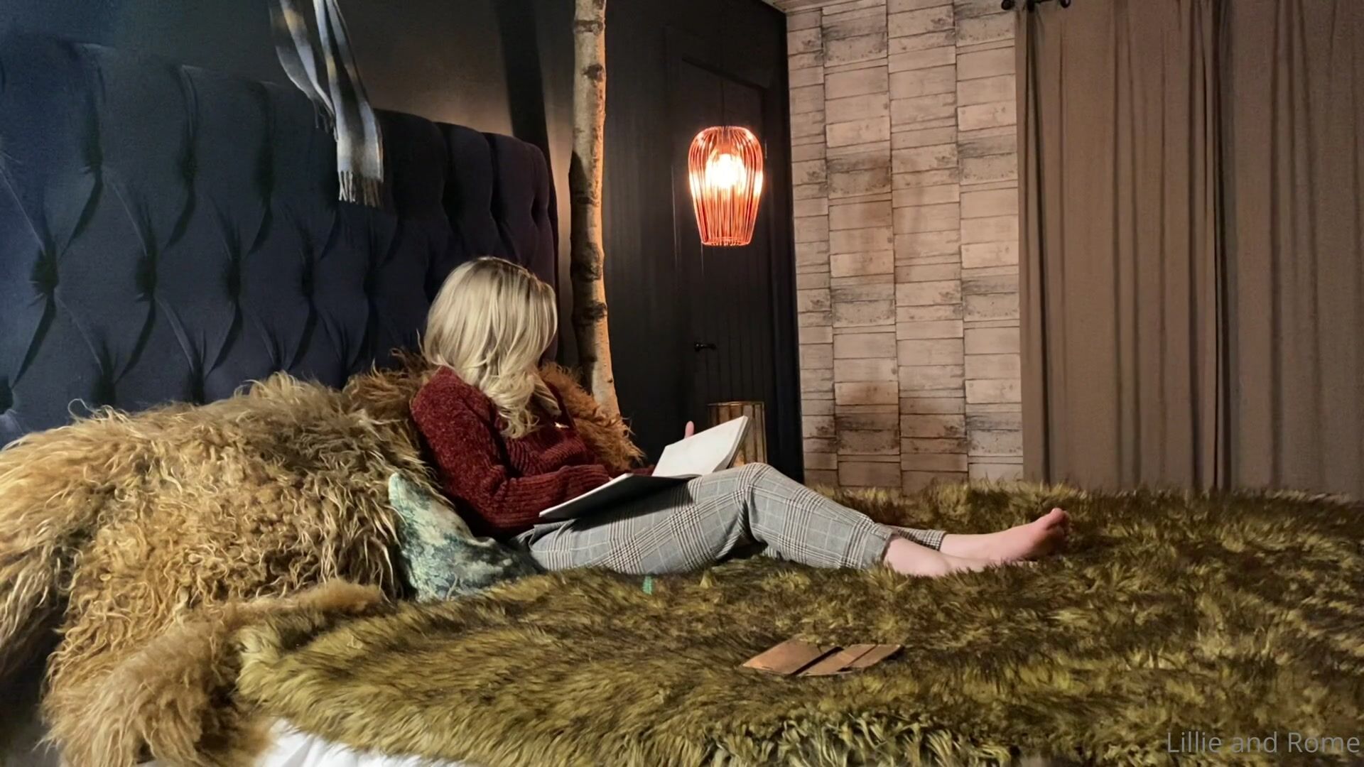 Lillie Lucas Walks In A Forest And Ends Up Fucking