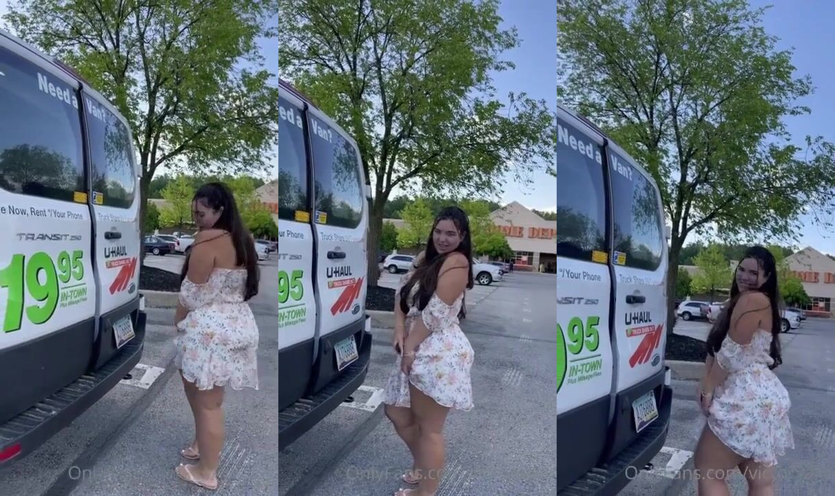 Curvy Victoryaxo Drilled By Driver Outside