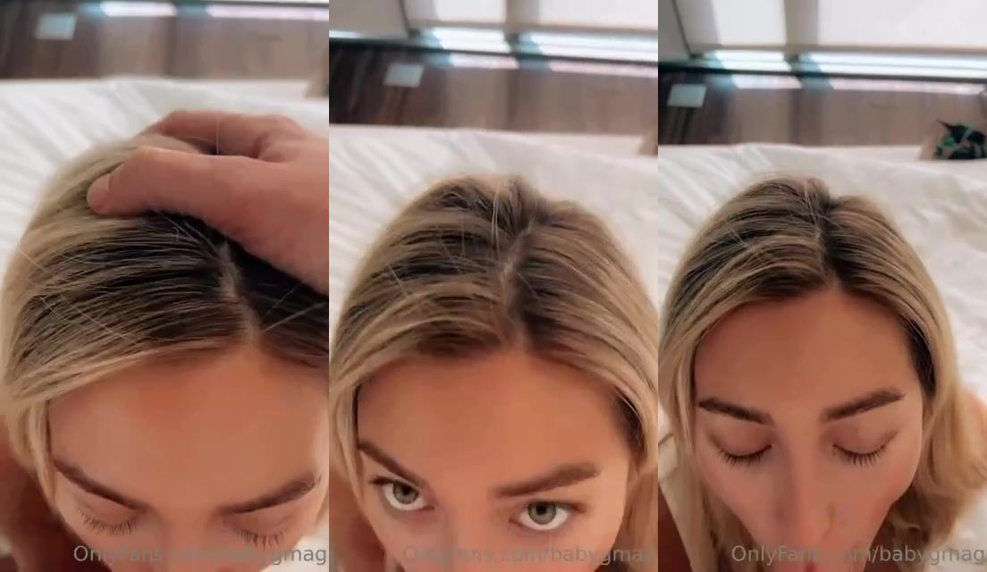 Baby G Blowjob With Cum On Her Face
