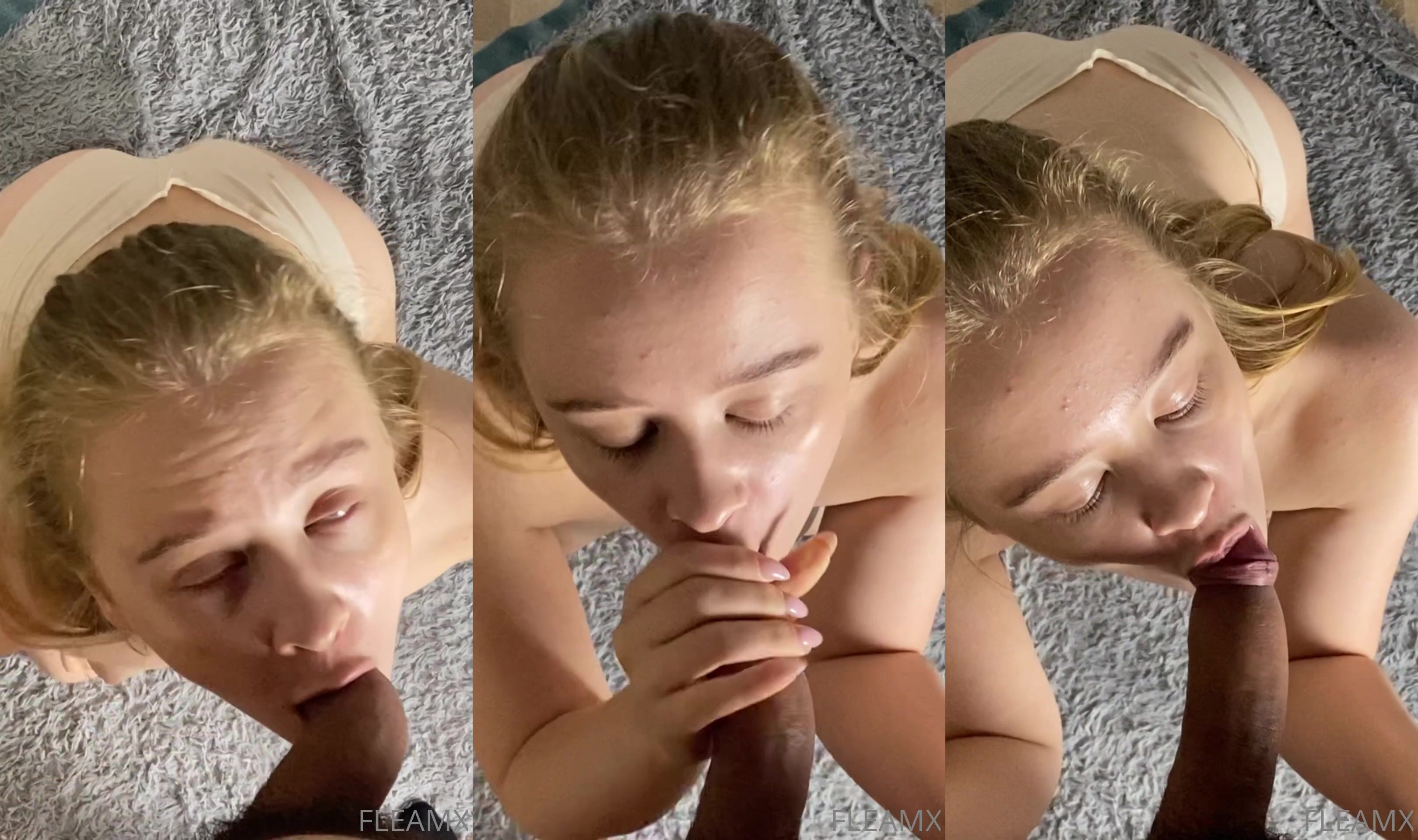 Fleamx Blowjob With Eye Contact