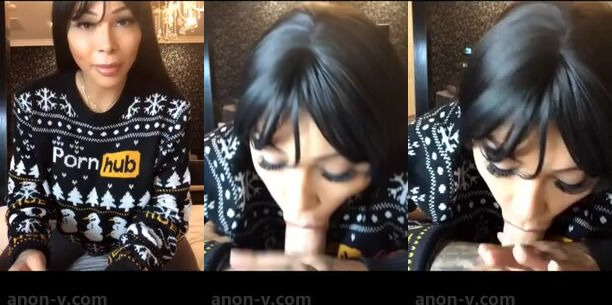 Brittanya Razavi With A Cock In Her Mouth