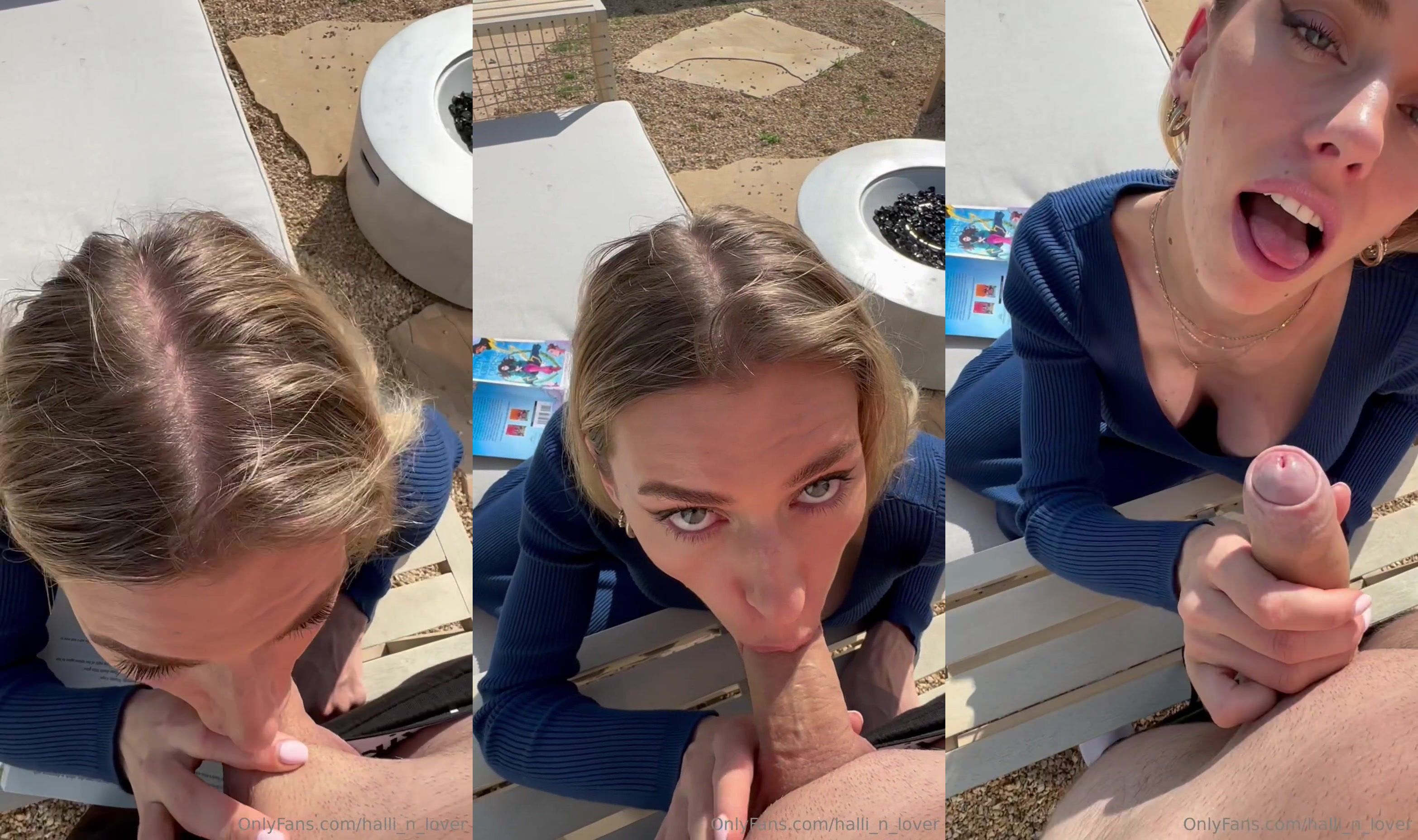 Sucking Cock Outside☀️????