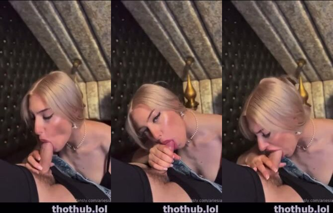 Great Blowjob From A Teen Blonde