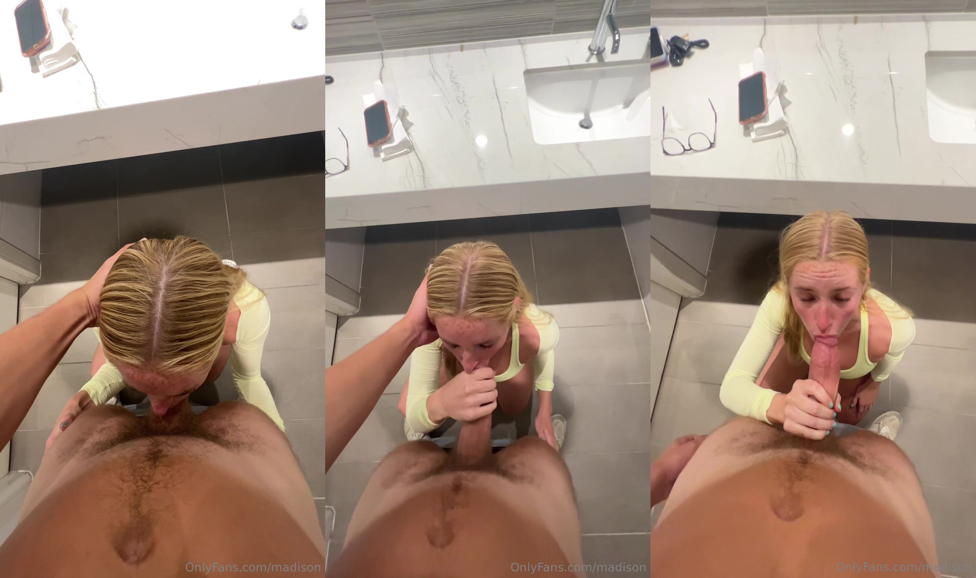 Teen Blonde Has Sex With Her Roommate