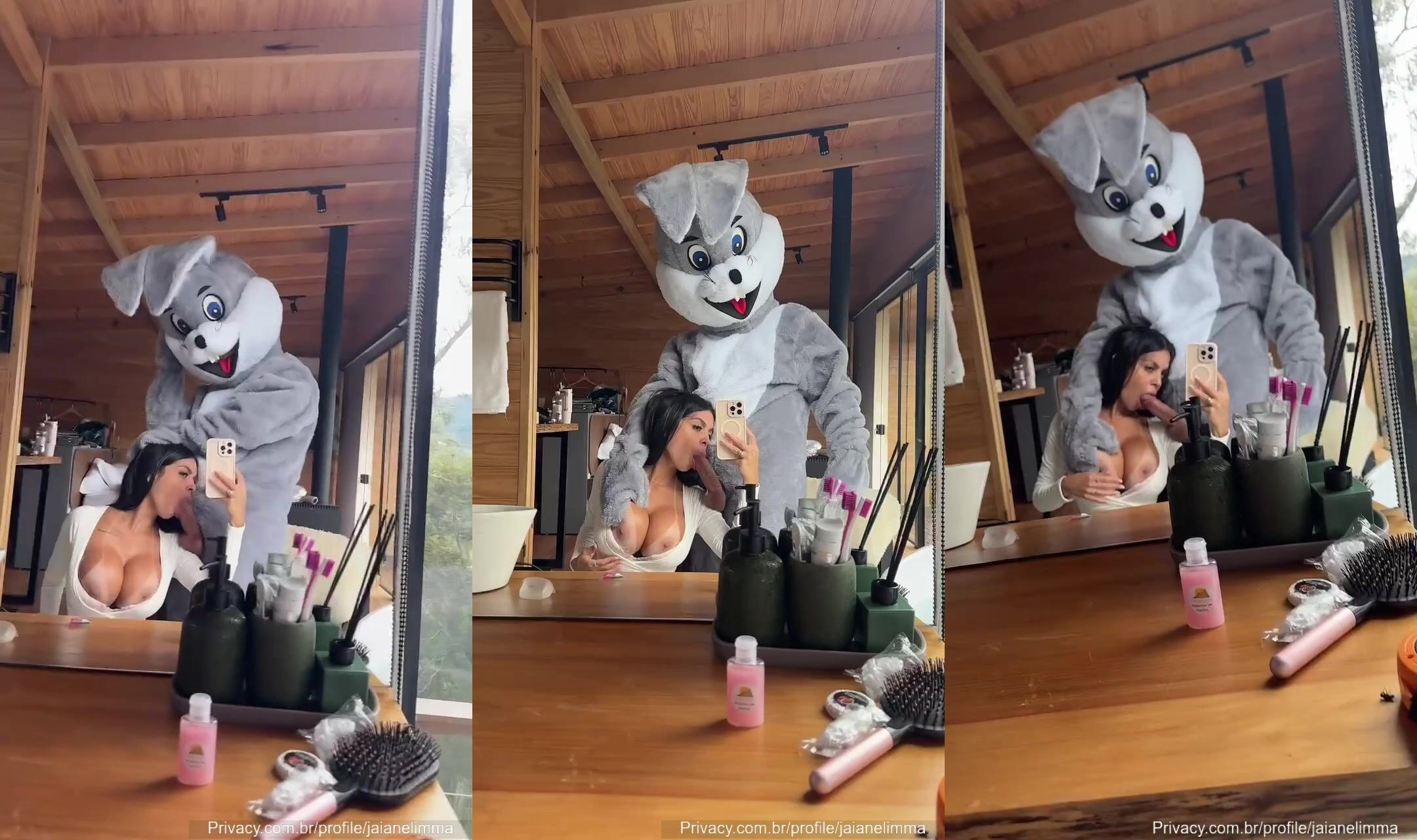 Jaiane Limma Fucked By Giant Rabbit