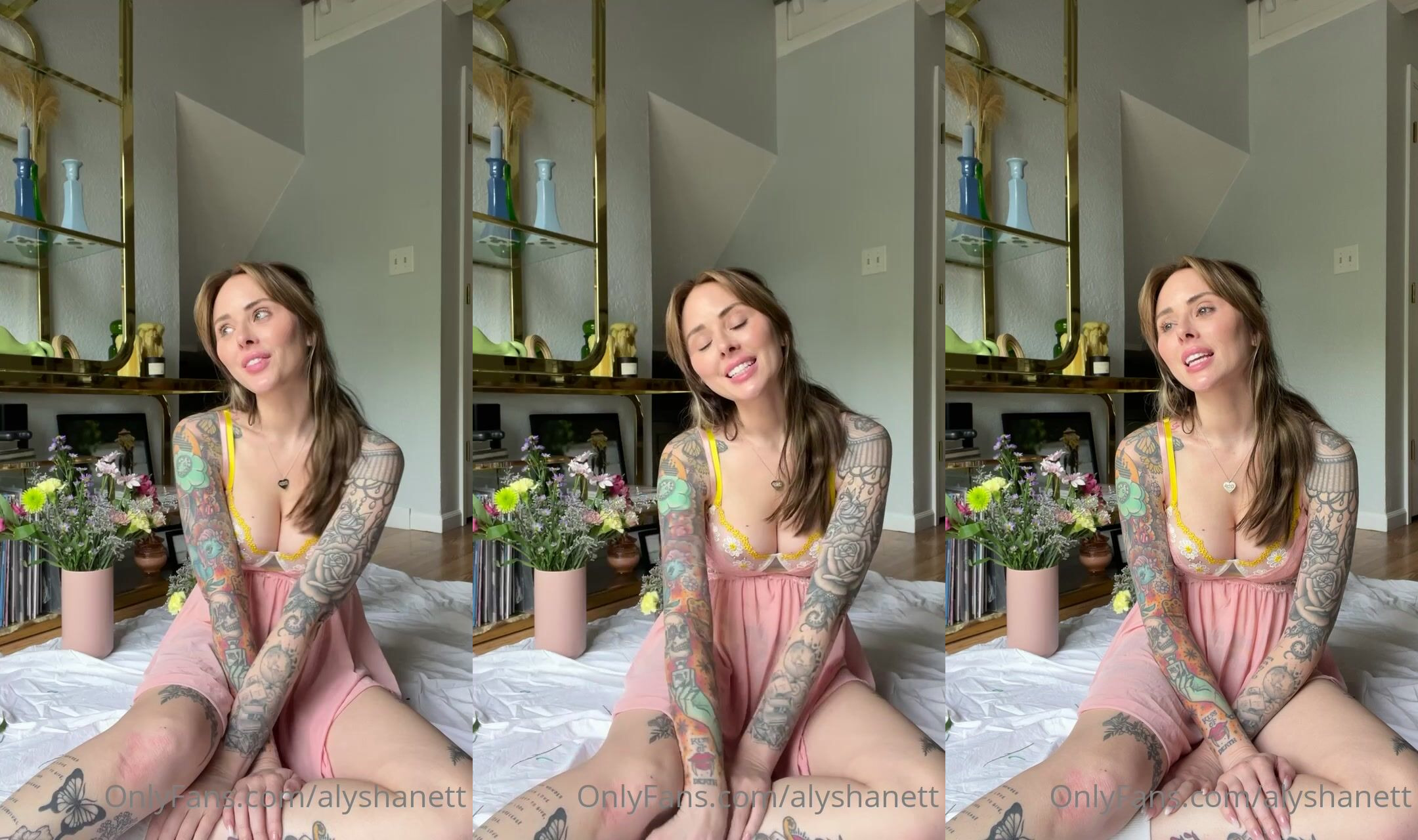Alysha Nett Takes Out Her Tits