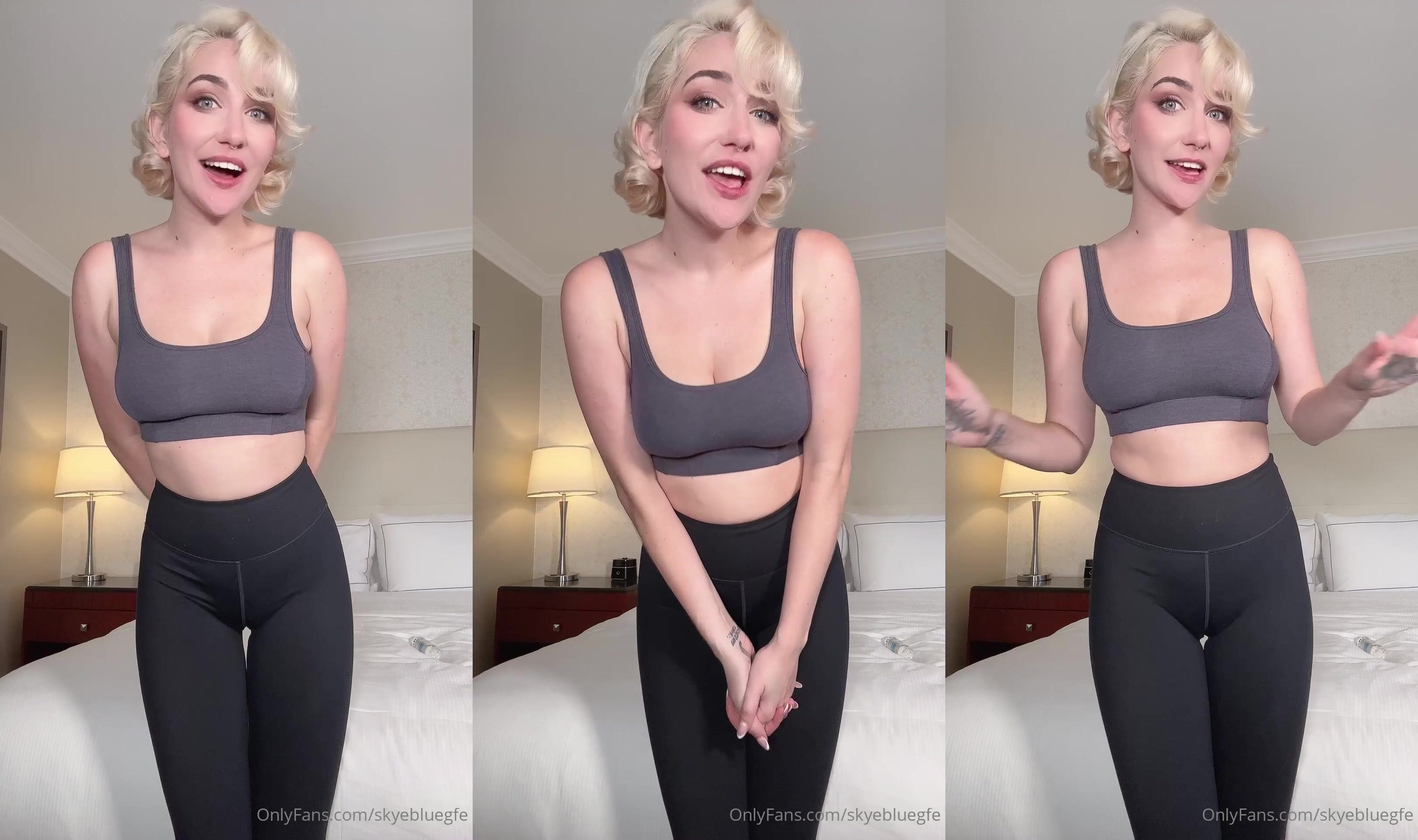 Skye Blue Has Fun With A Fake Penis