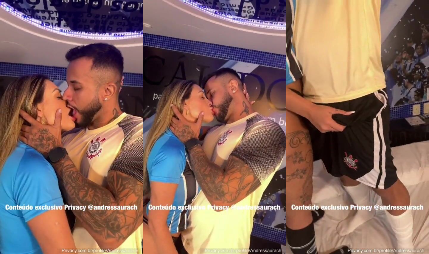 Andressa Urach Sucks Her Coach's Cock