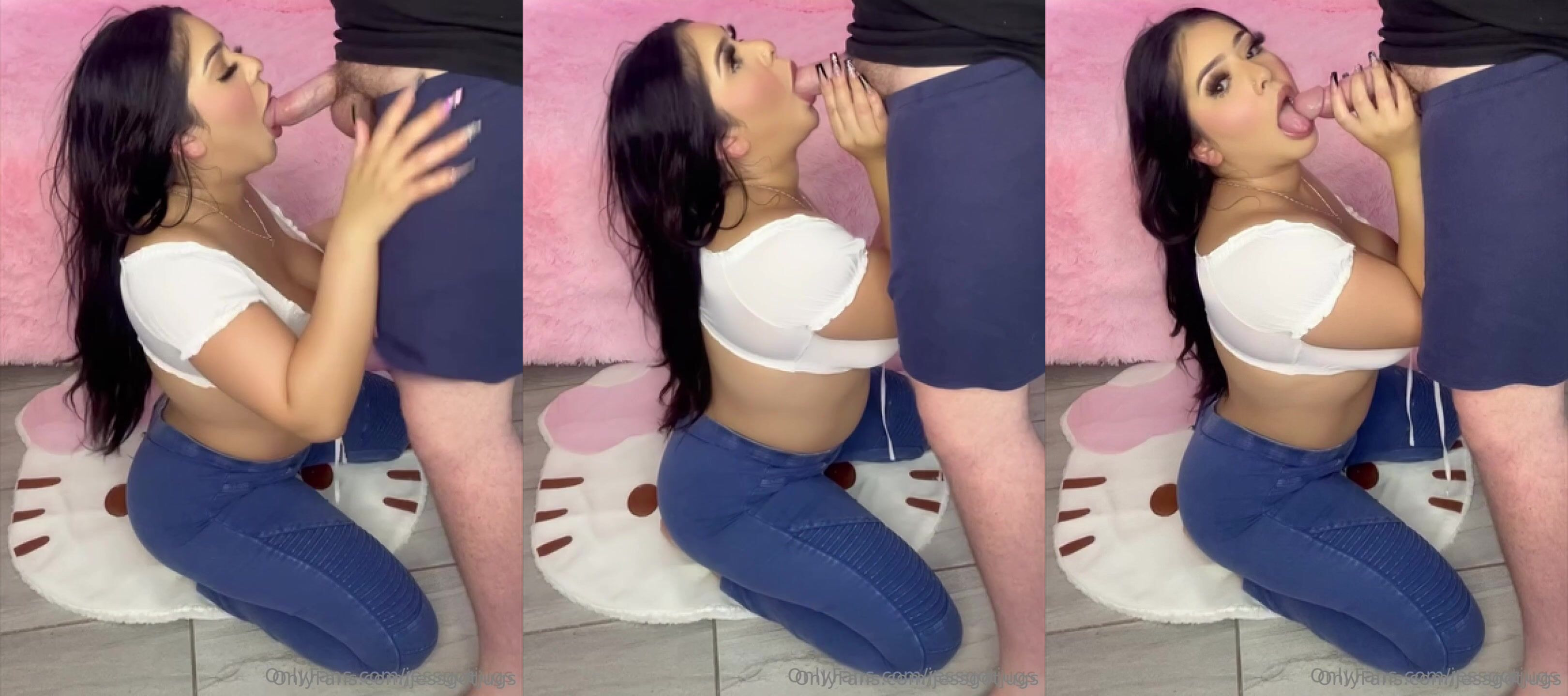 Joyride Jess Gives Sloppy Deepthroat Blowjob