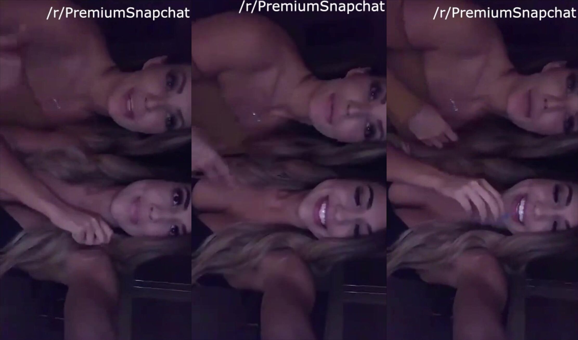 Lesbian Threesome With A Strapon