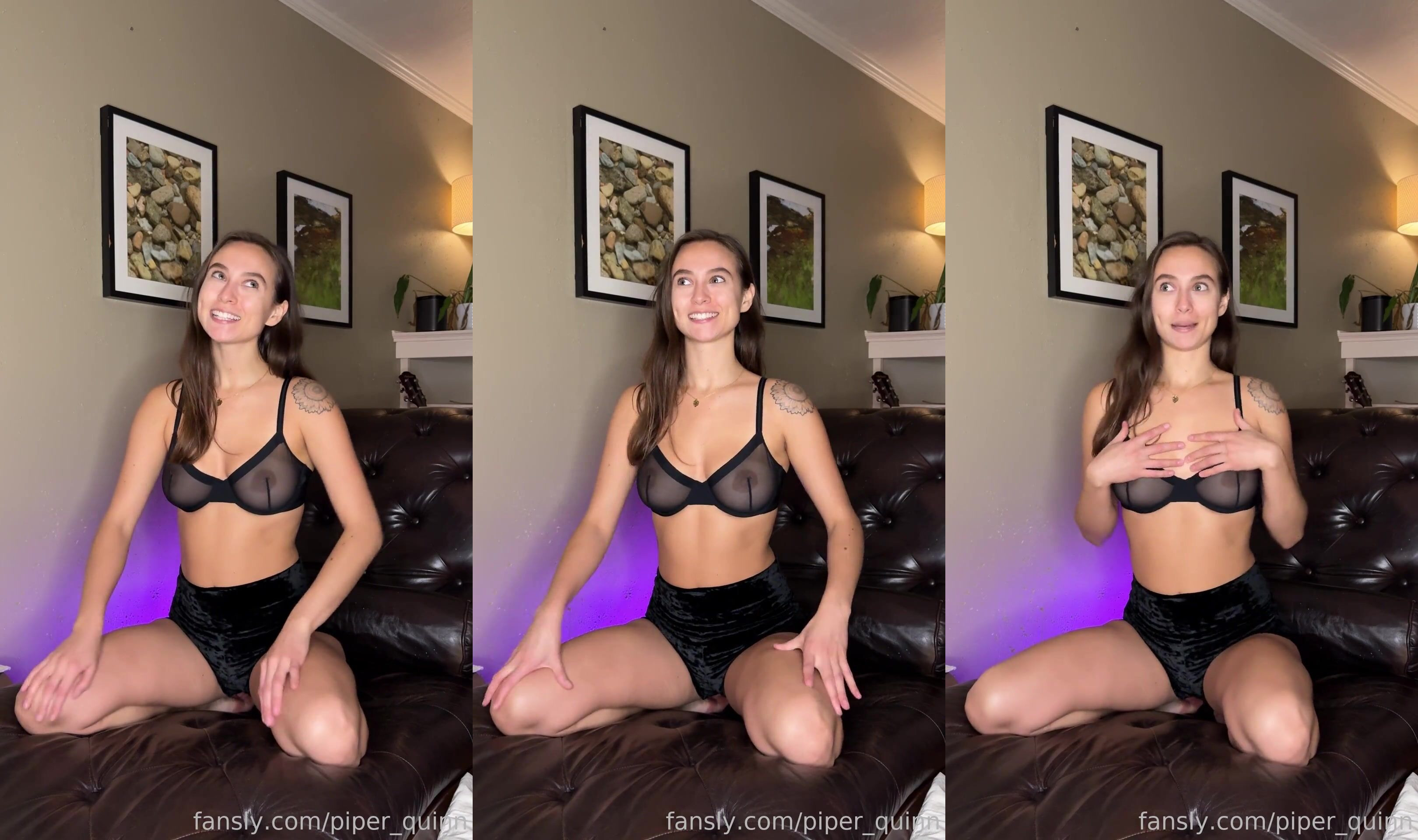 Piper Quinn Explains How She Likes To Touch Her Pussy