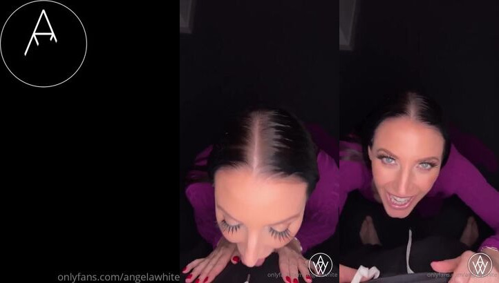 Angela White Intense Blowjob With Eye Contact
