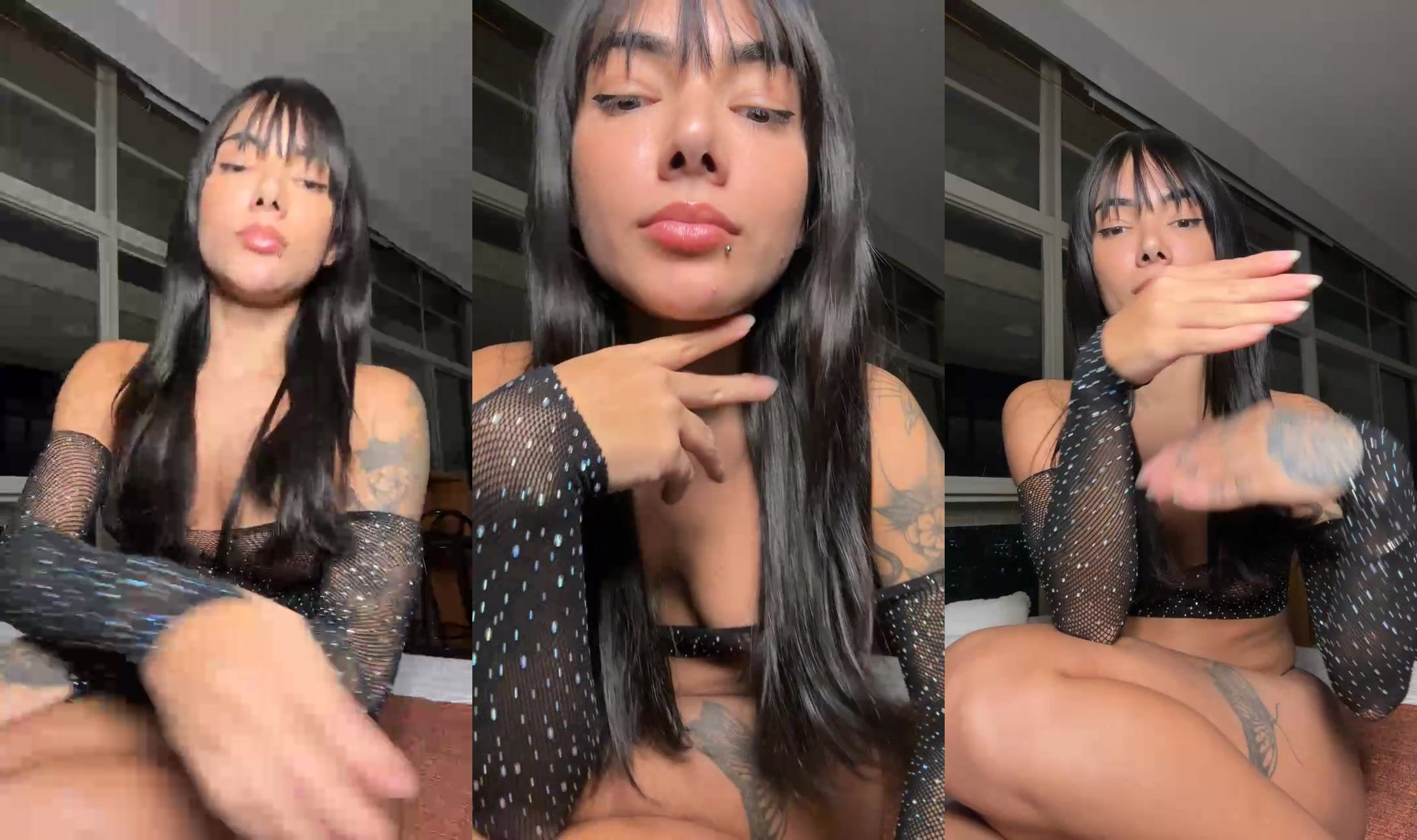 Beautiful Marcela Lelly Touches Her Pussy