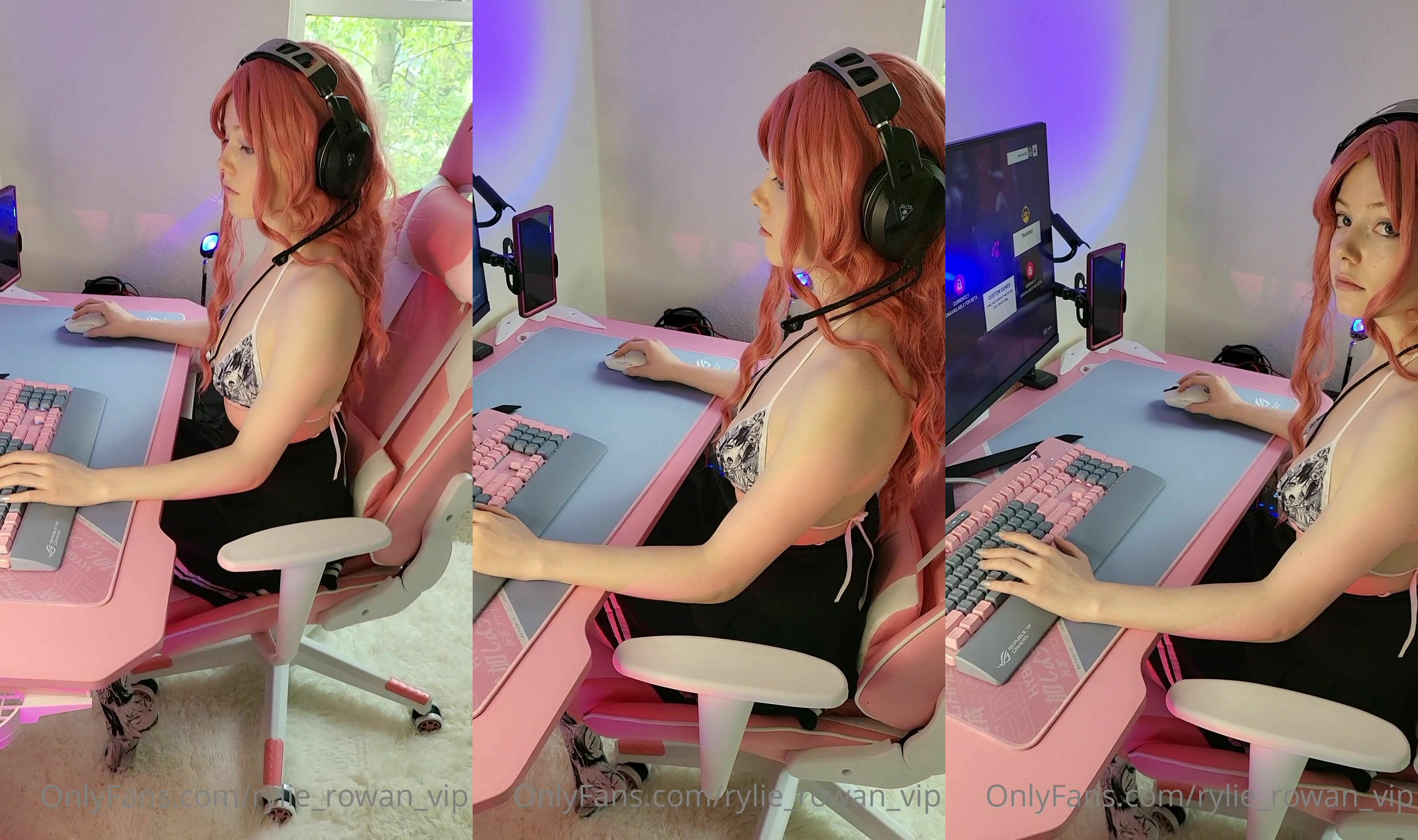 Rylie Rowan Gets Banged On Stream