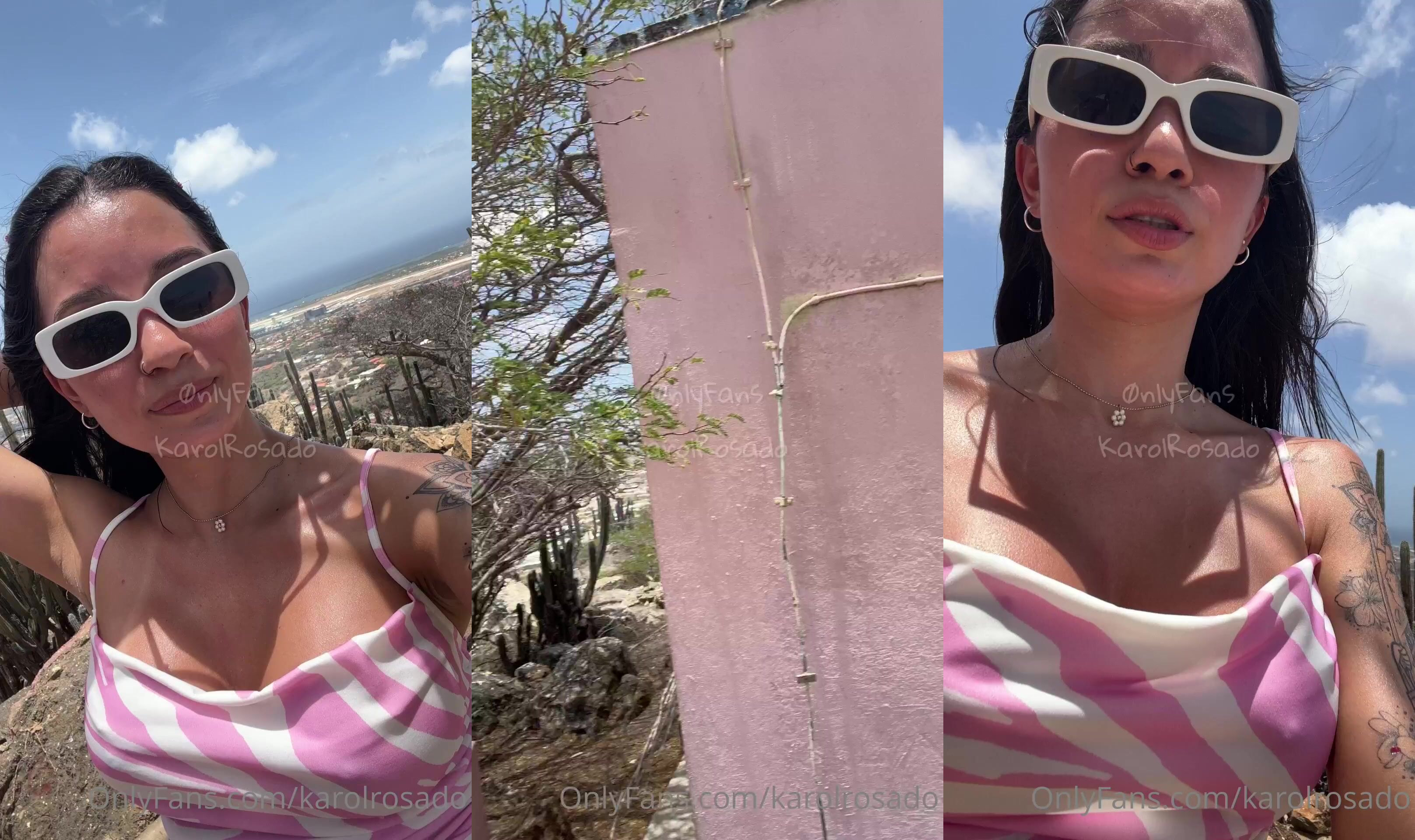 Karol Rosado Gets Naked in Public