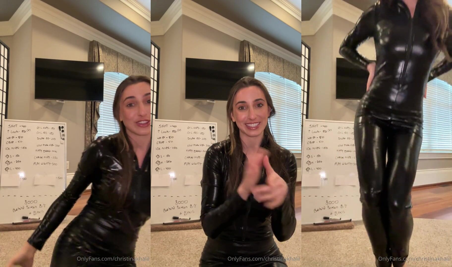 Christina Khalil Needs To Have A Few Drinks For A Blowjob