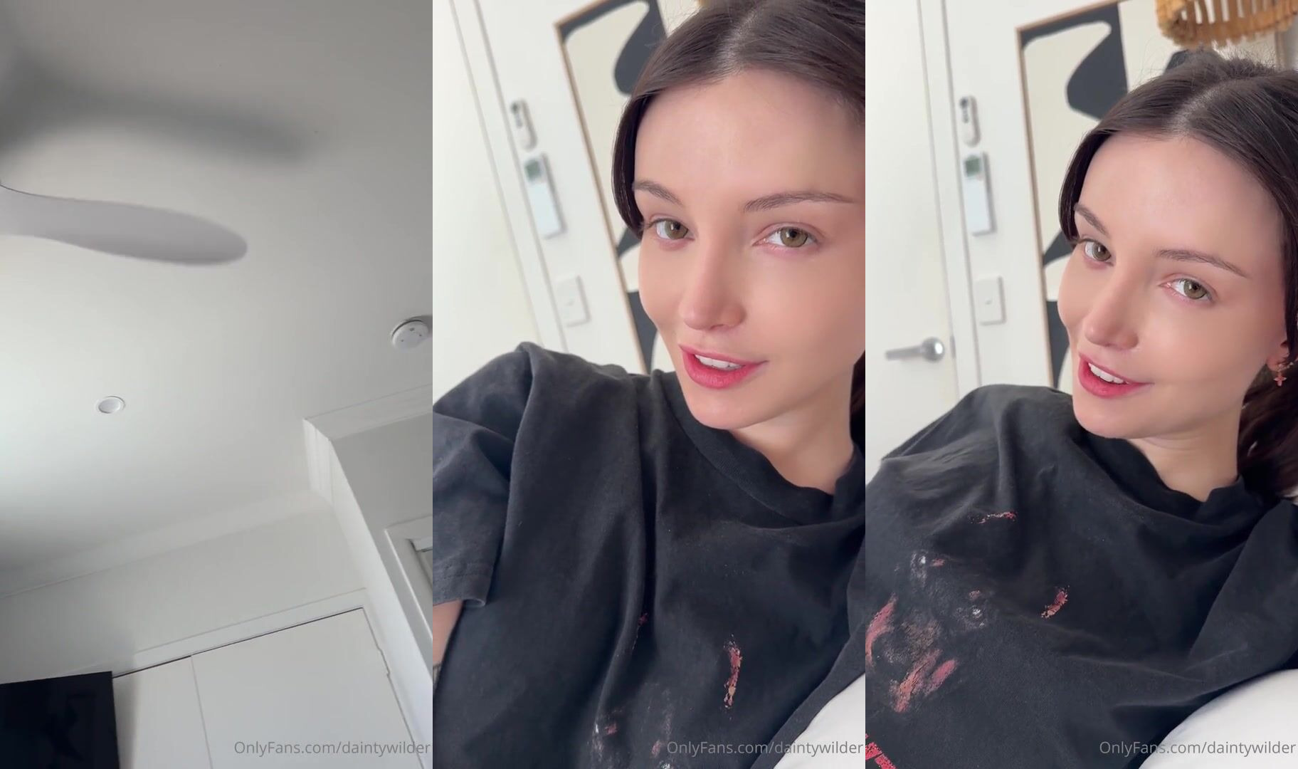Teen Dainty Wilder Masturbates Roughly