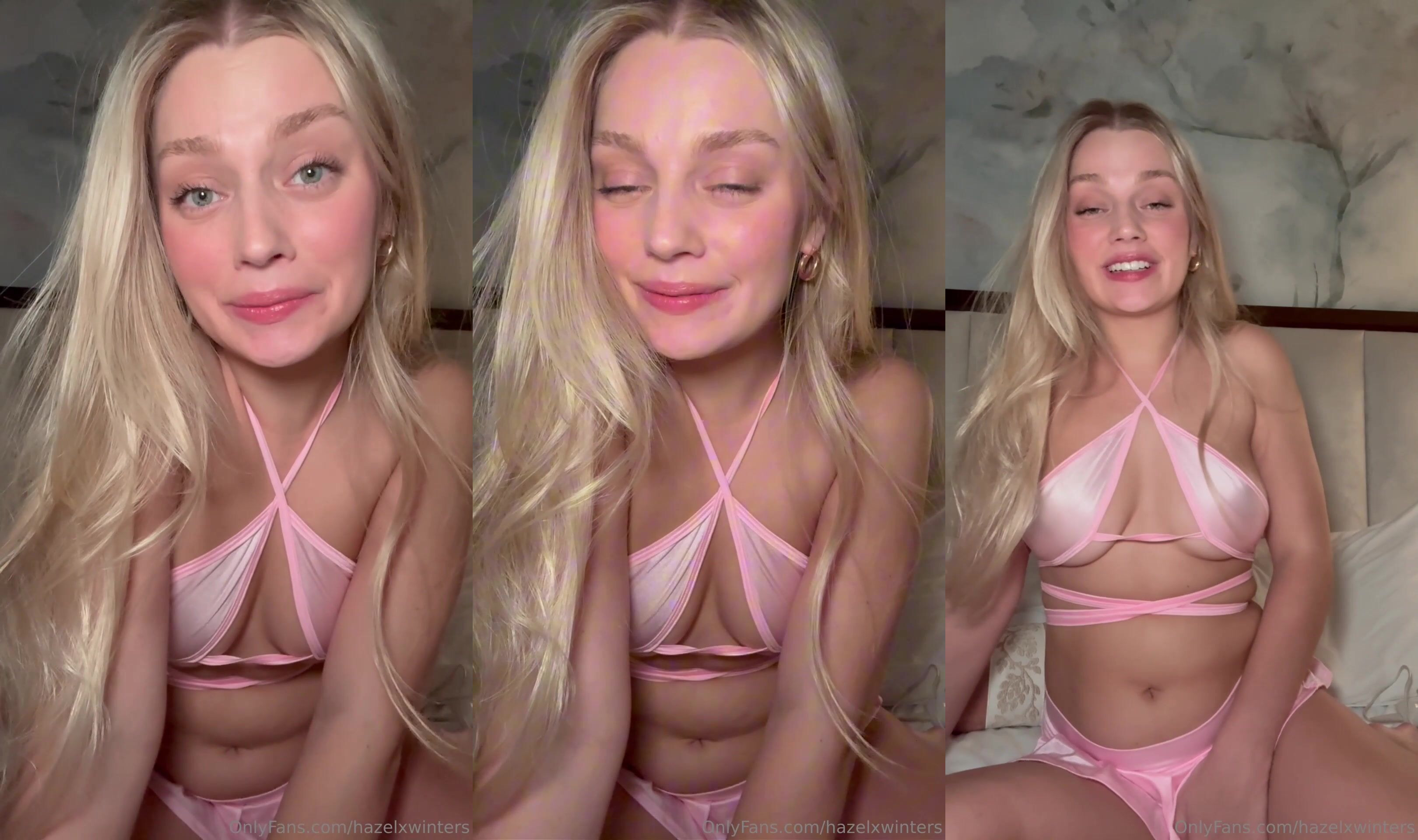 Hazel Winters Rubs Her Tight Pussy JOI