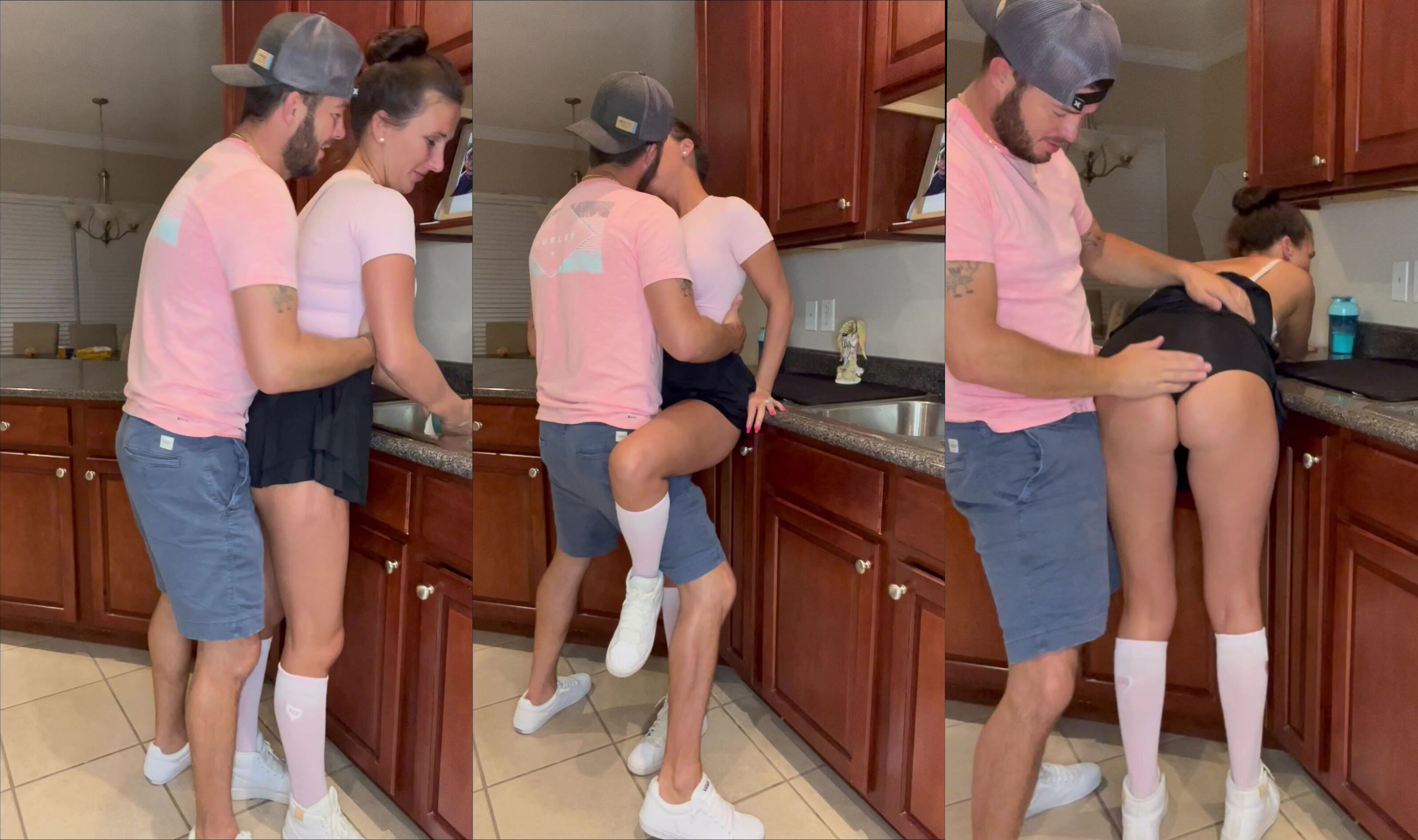 Brandybilly Gets Rough In The Kitchen