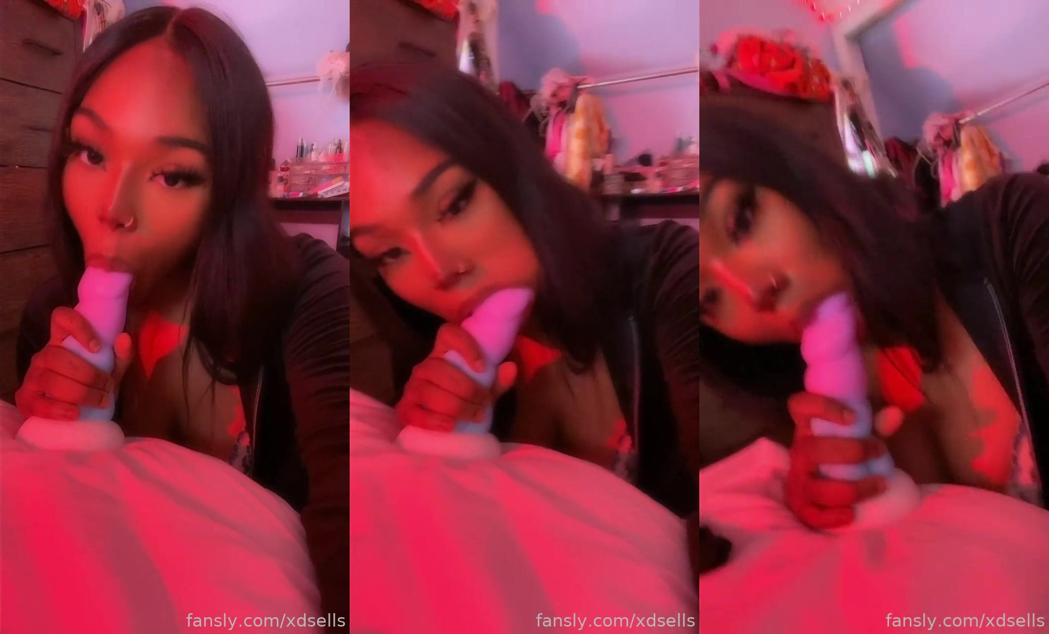 Xdsells Loves Sucking Dildo