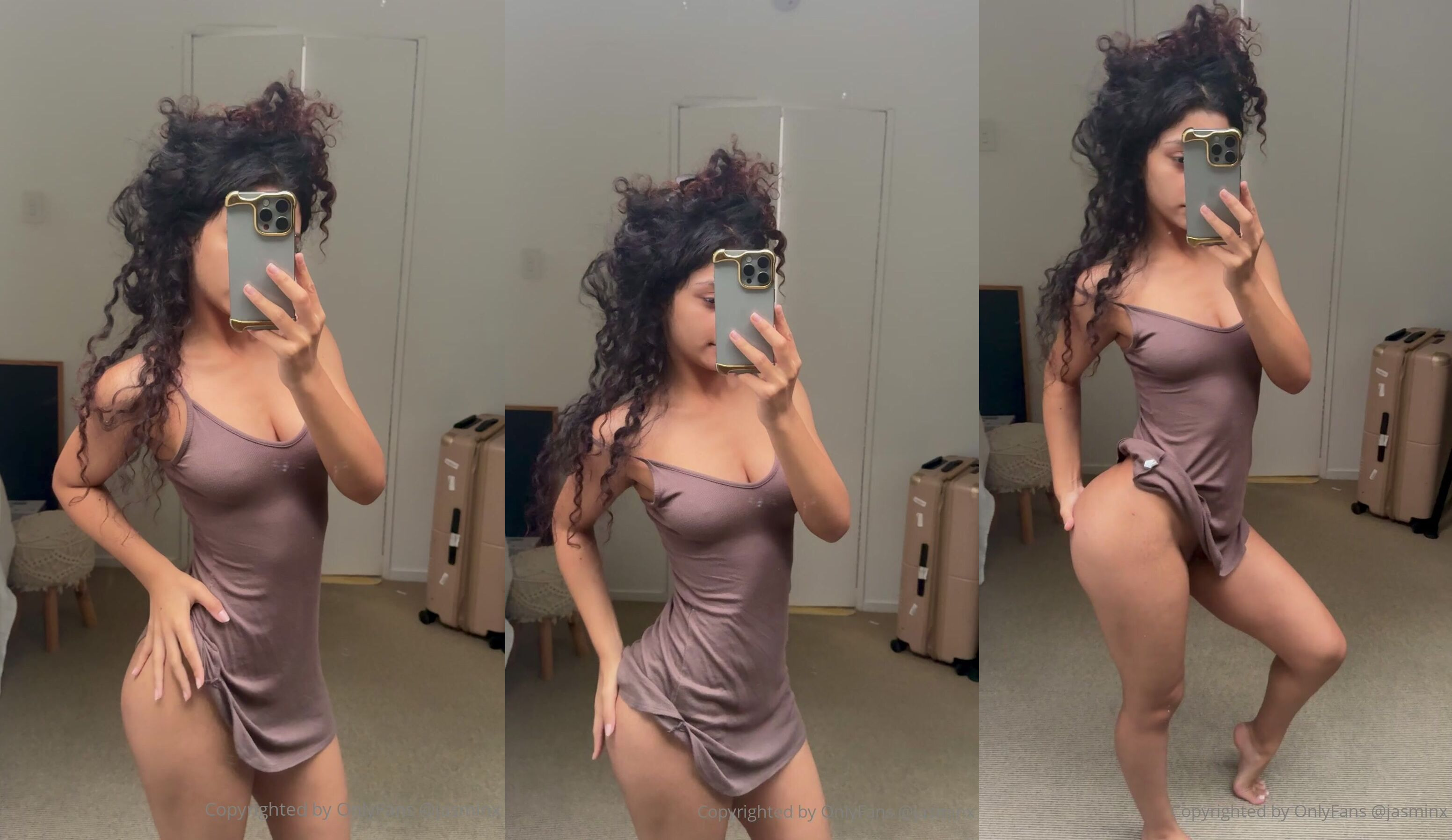 Jasminx Opens Her Ass Standing Up