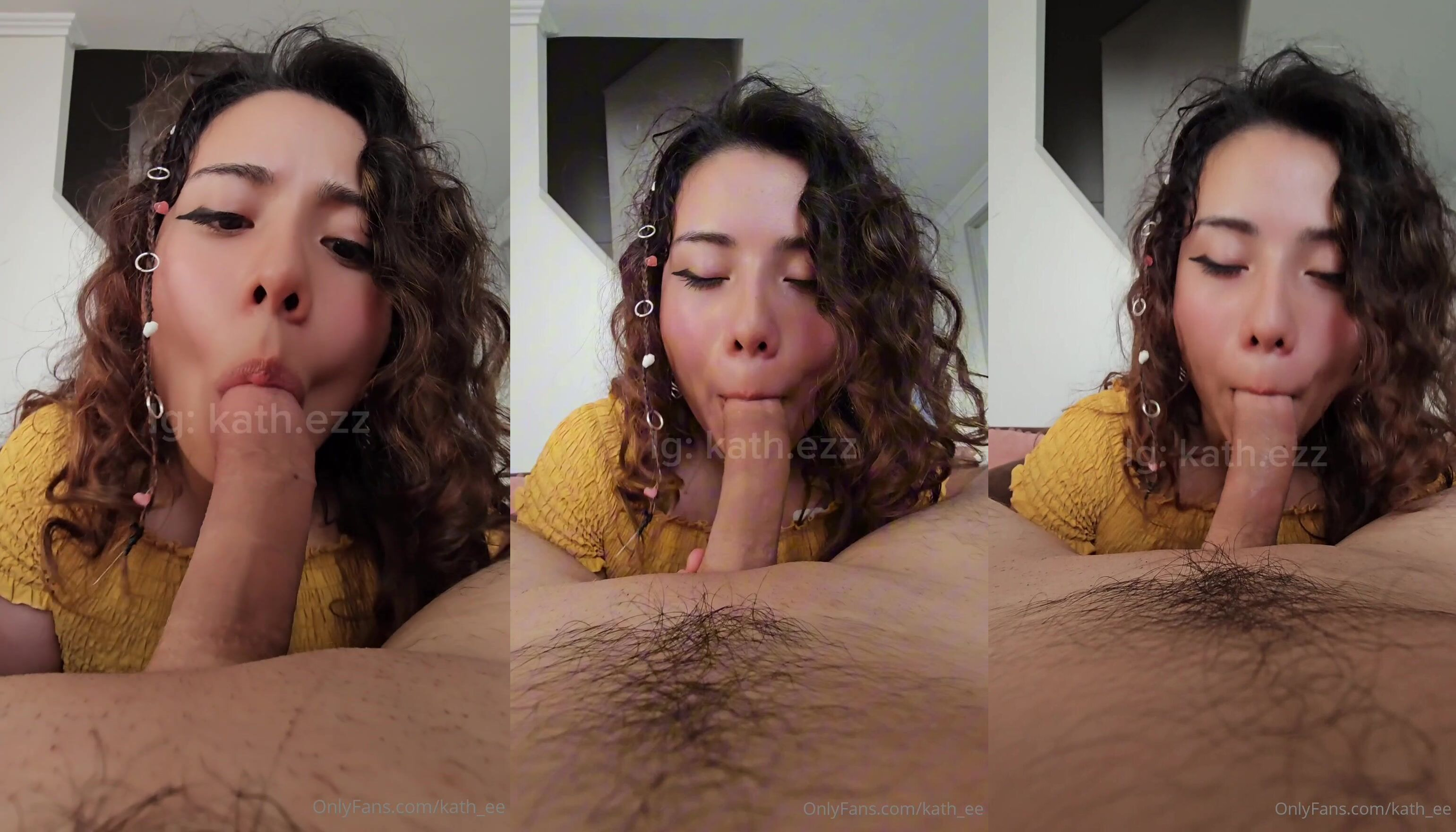 Kath_Ee Has Some Fun Deepthroating A Cock