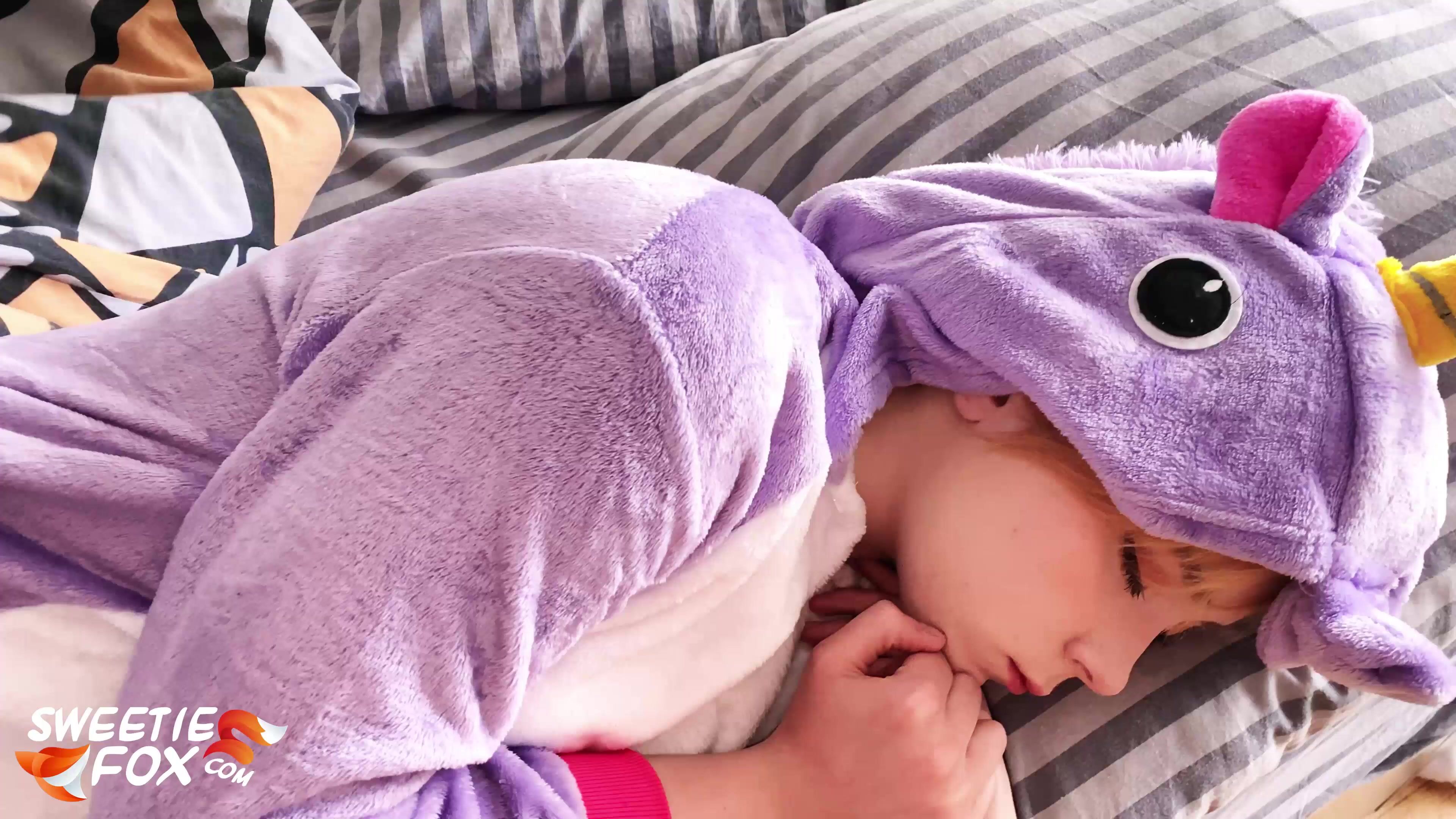 Sweetie Fox Fakes Her Sleep To Get Railed