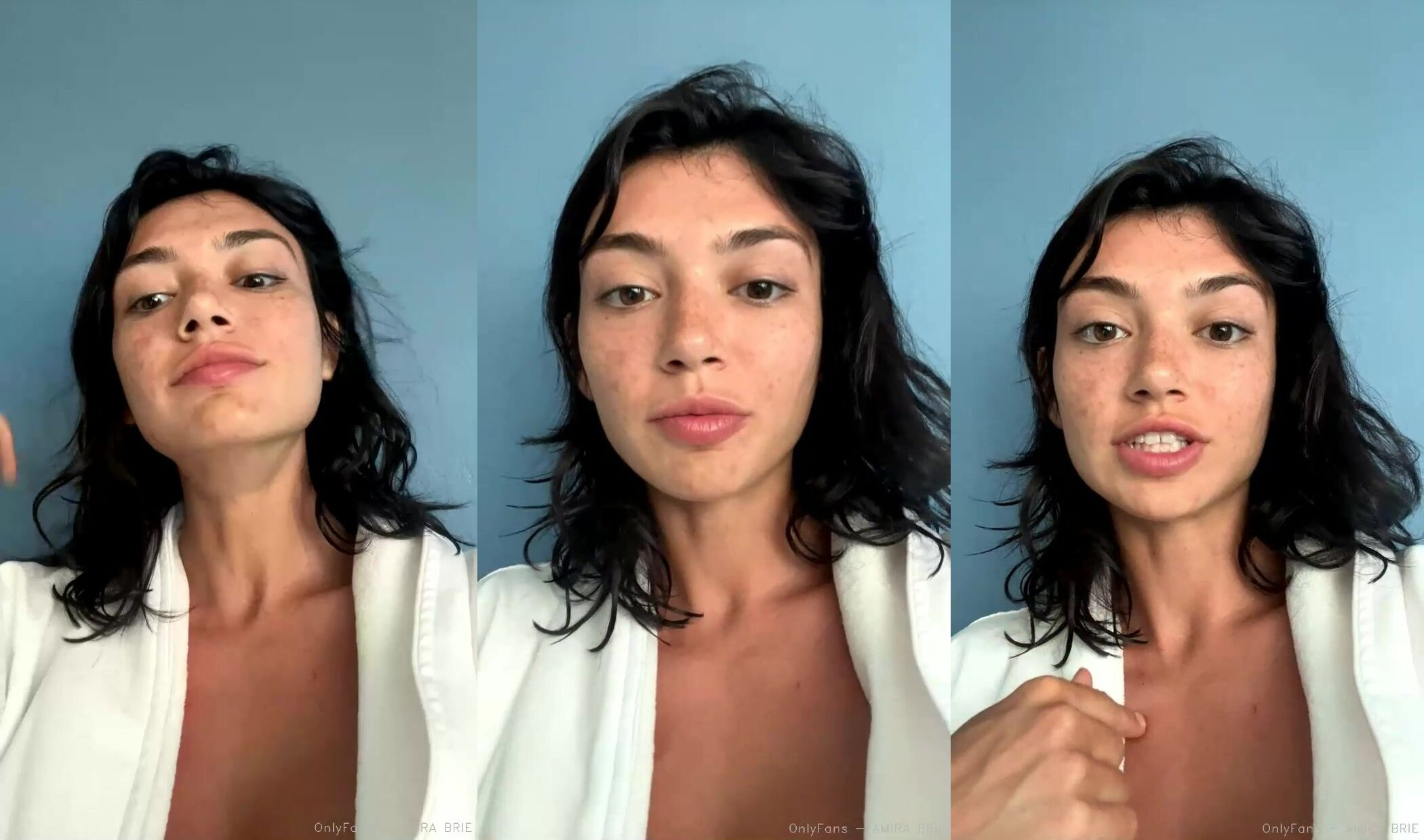 Amira Brie Shows Off Her Boobs While Talking To You