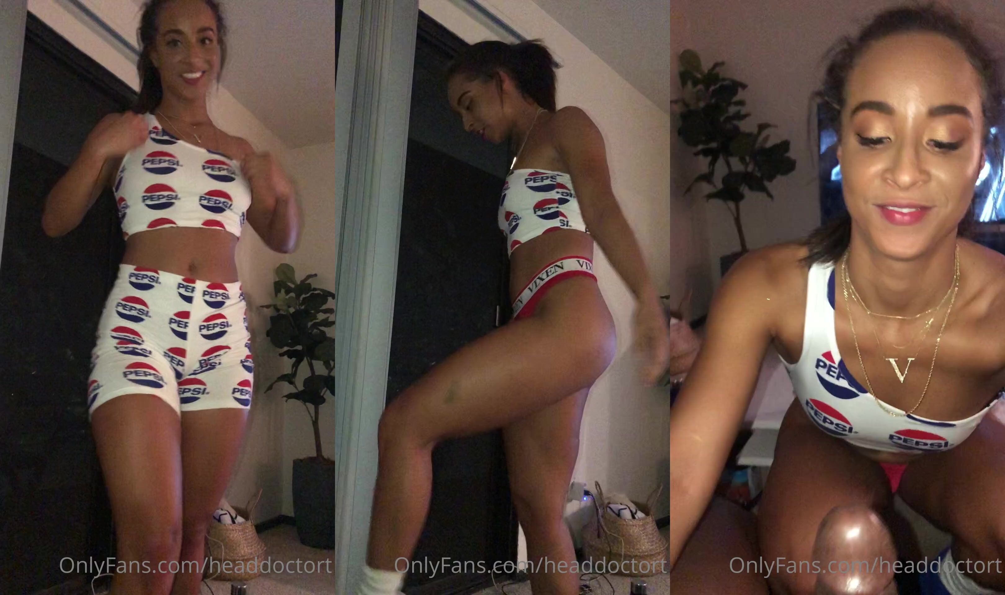 Teanna Trump Enjoys A Sloppy BBC Blowjob
