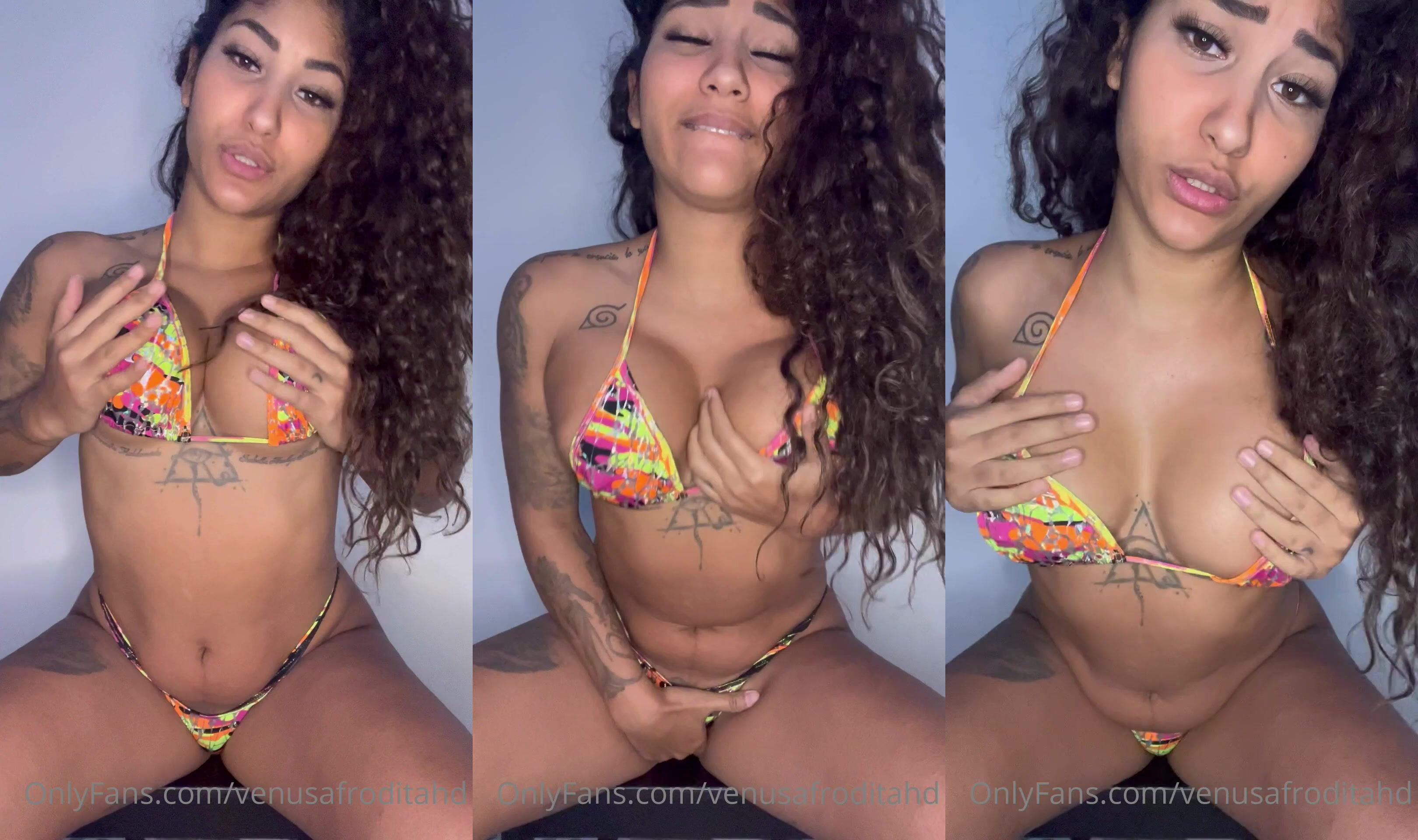 Venus Afrodita Rubs A Vibrator On Her Clit And Has Big Squirts