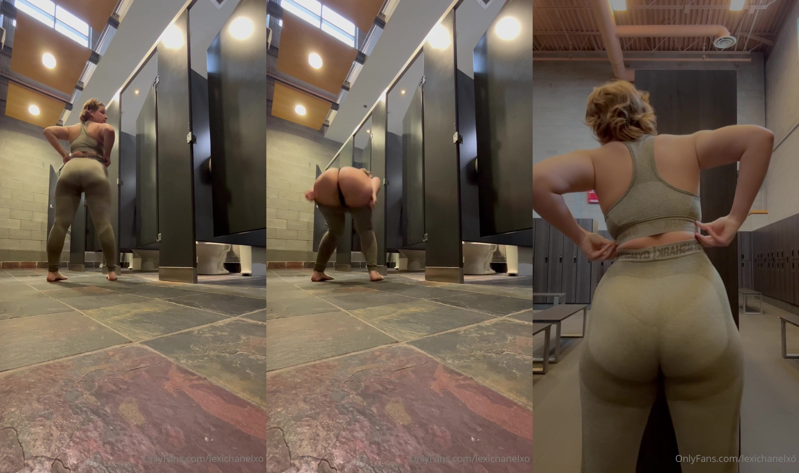 Lexichanelxo Twerks Ass And Fingers Pussy
