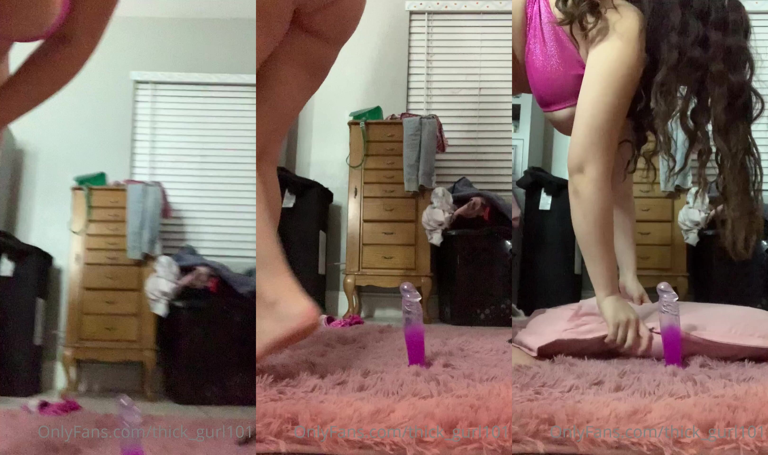 KenishaFineasf Riding Her Toy