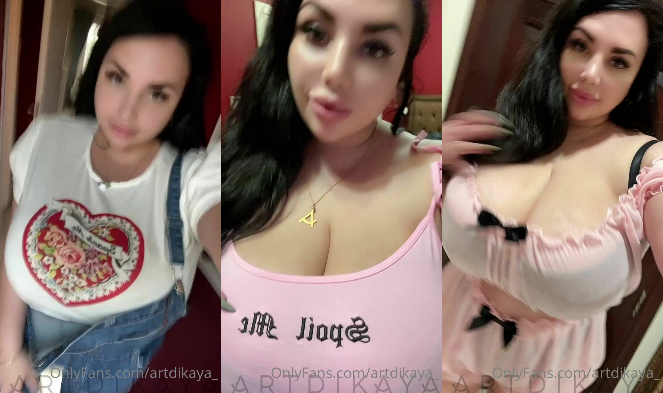 Busty Artdikaya Flaunts Her Cleavage