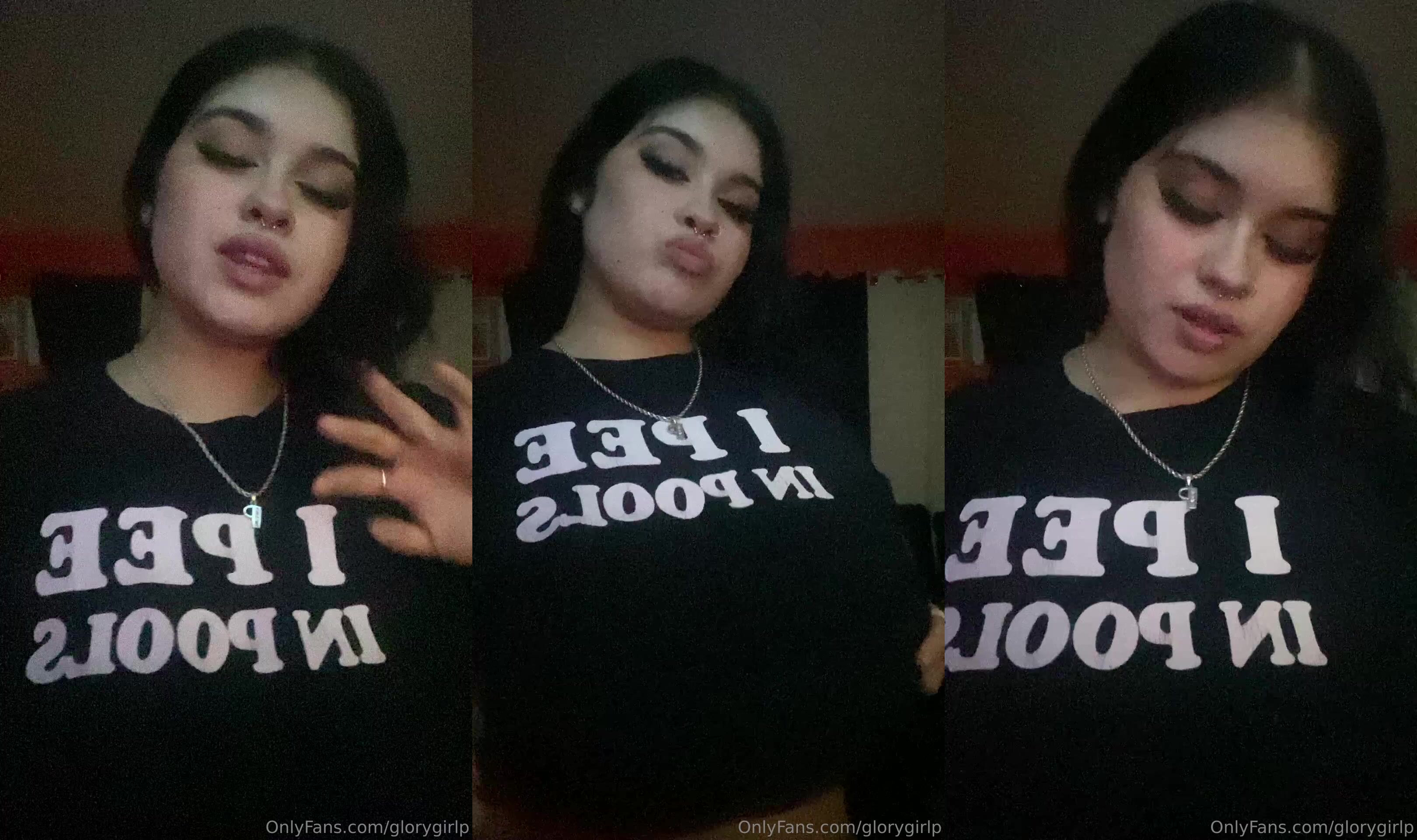 Glorygirlp Sucking Her Own Nips