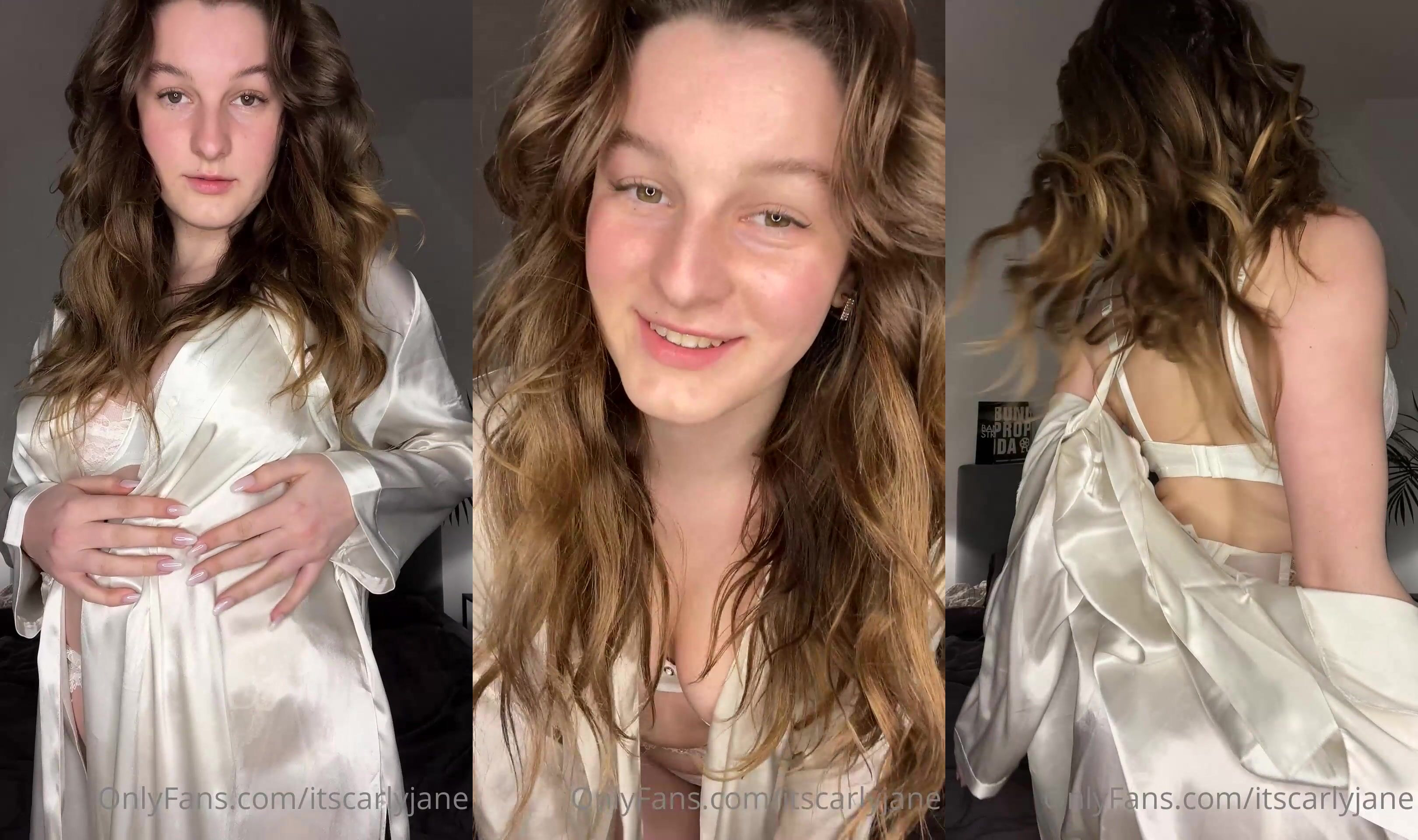 Carly Jane Gets Naked And Plays With Her Pussy