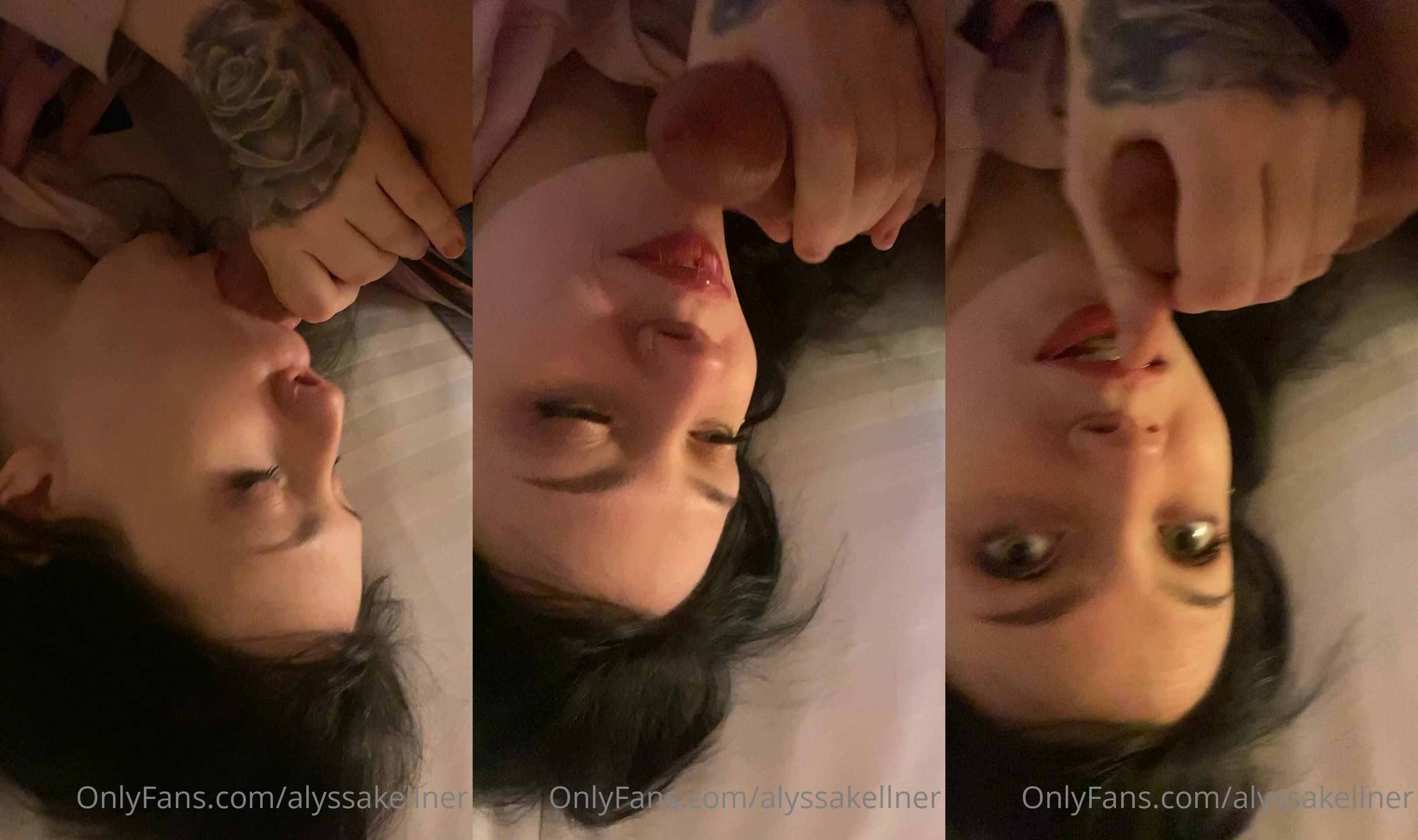 Alyssakellner Enjoys Pleasing Him With A BJ