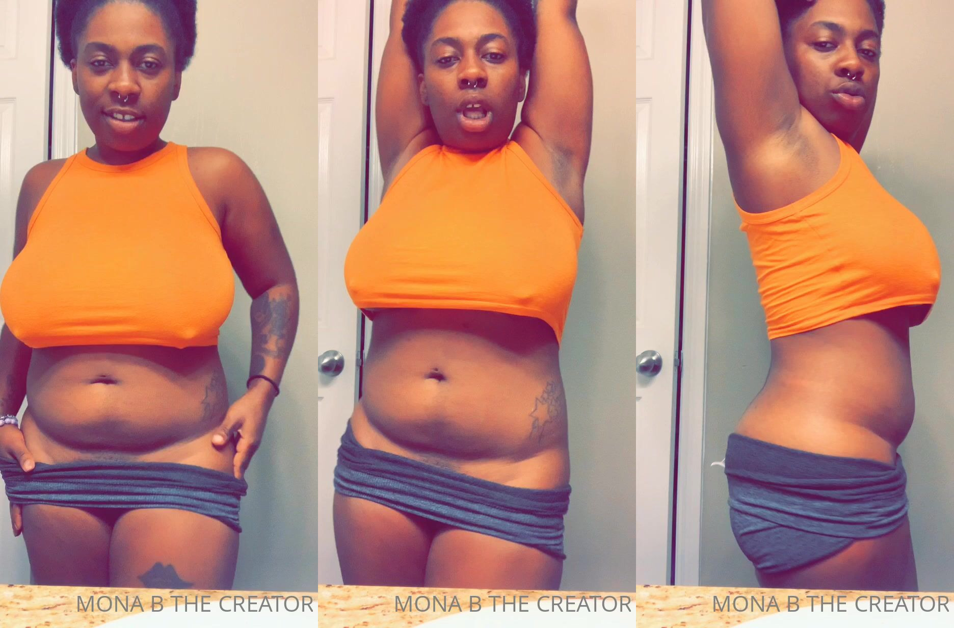 Mommabearthegoddess2's Nips Show Through Her Dress