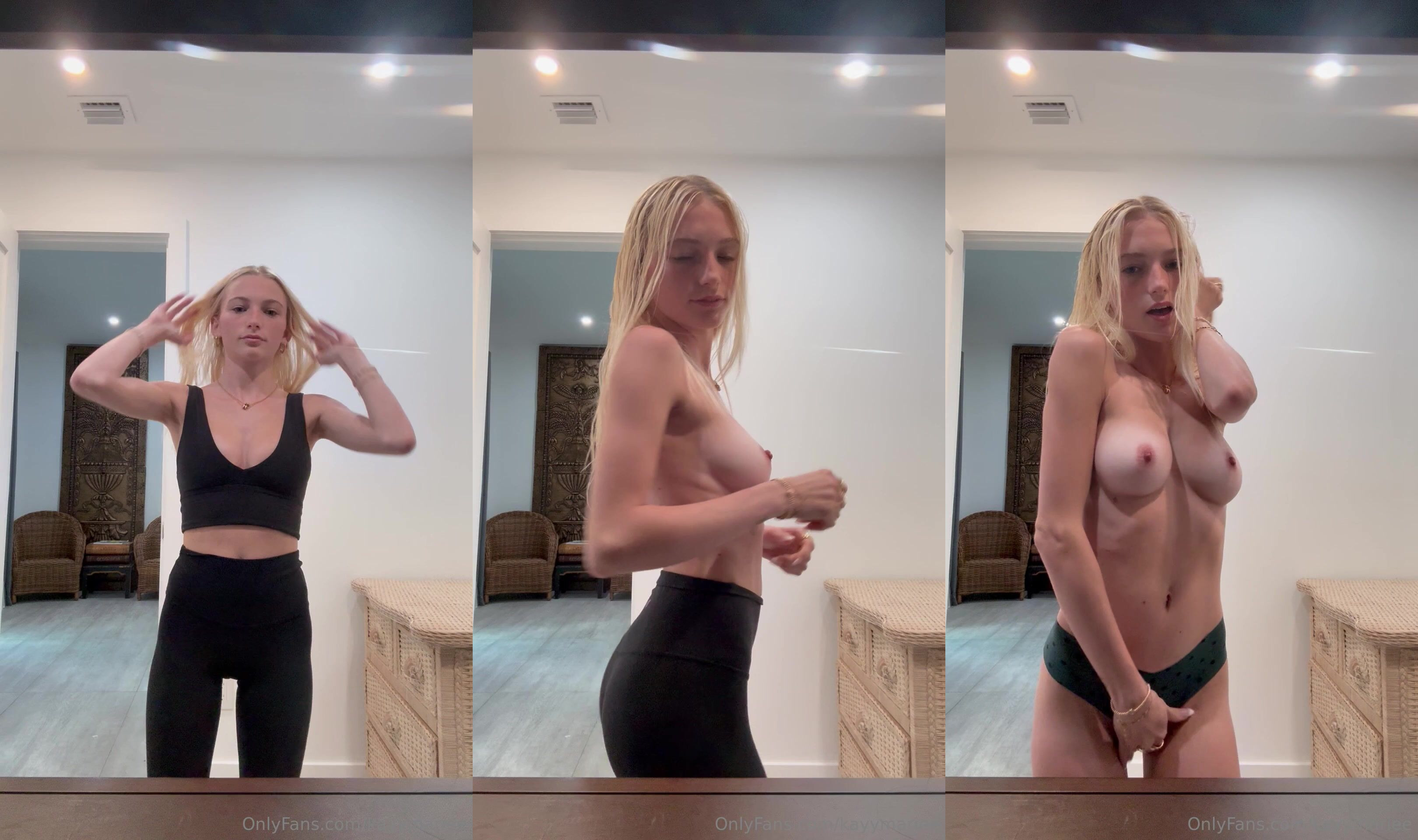 Its Kayle Marie Strips Her Clothes
