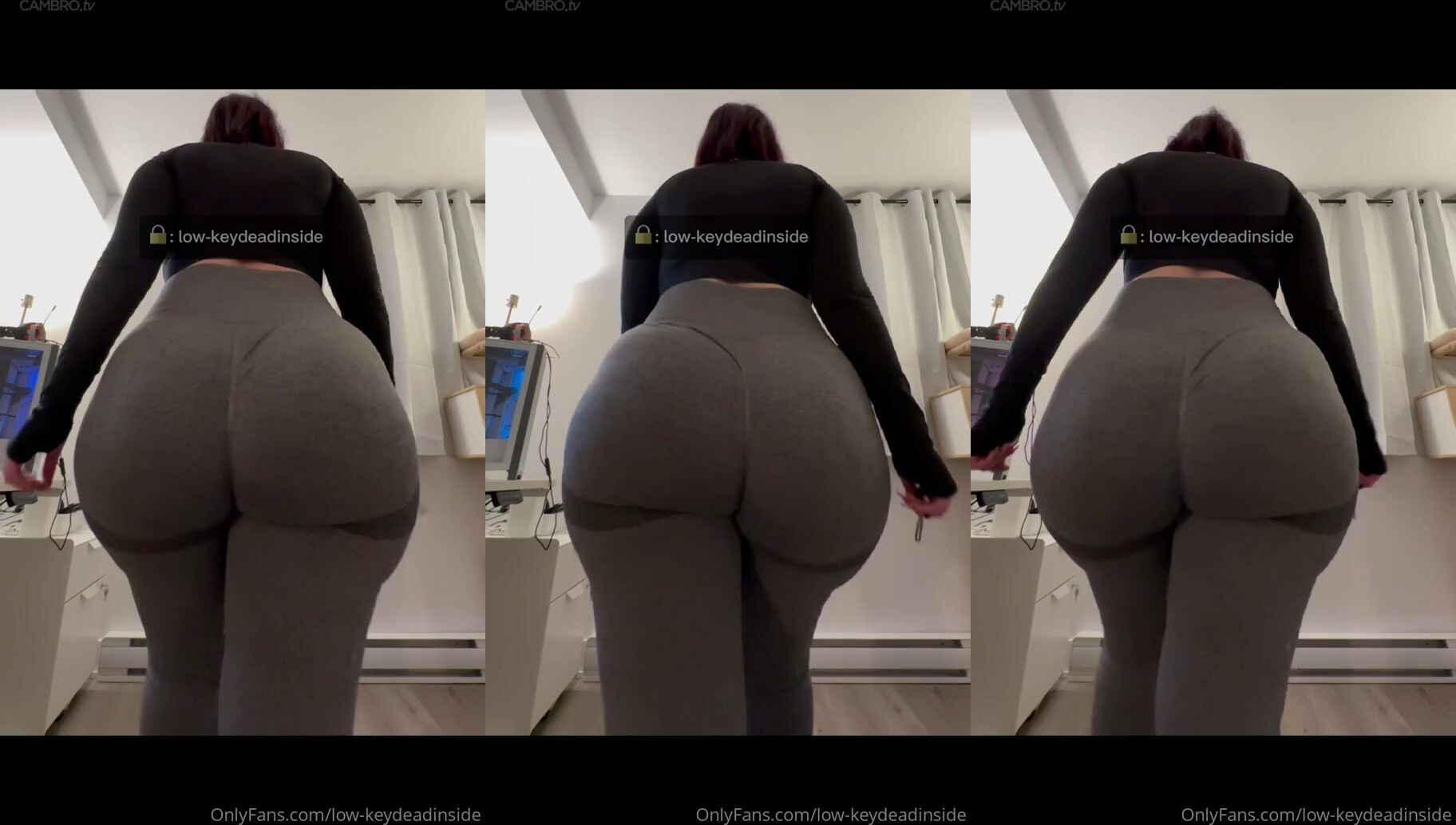 Low Keydeadinside Moves Seductively In Leggings