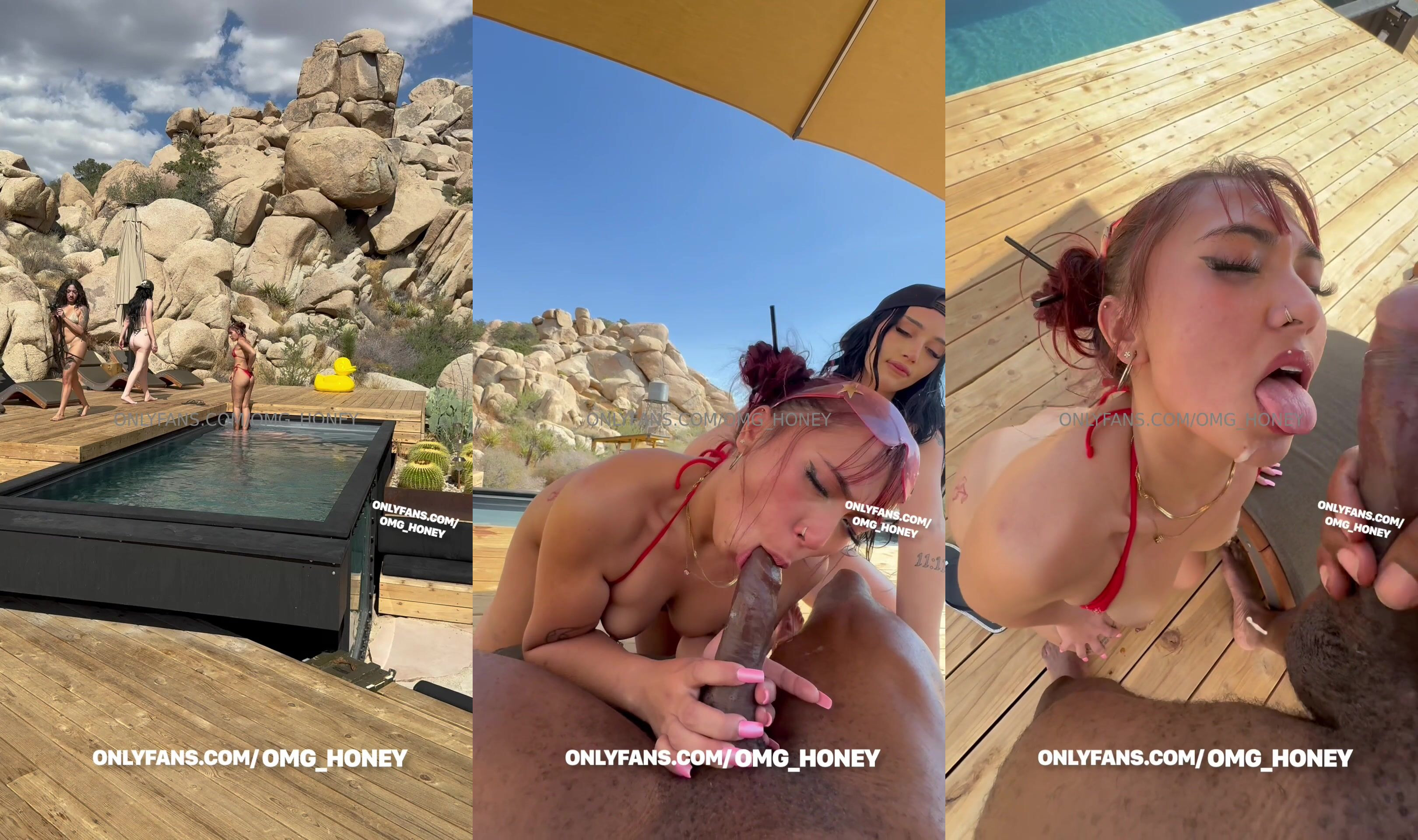 Auhneesh Nicole, Omg_Honey Join A Foursome
