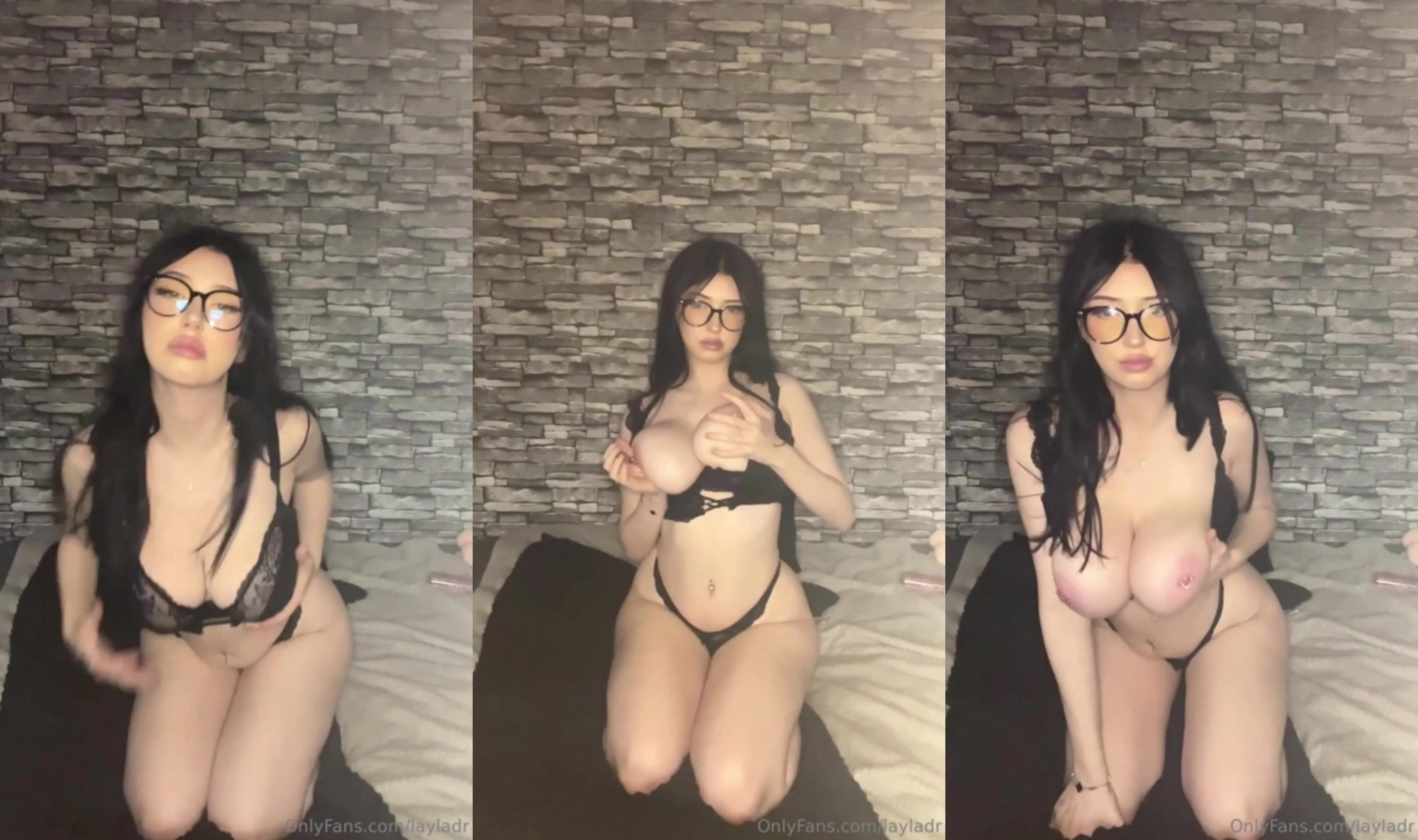 LaylaDream Displays Her Big Tits