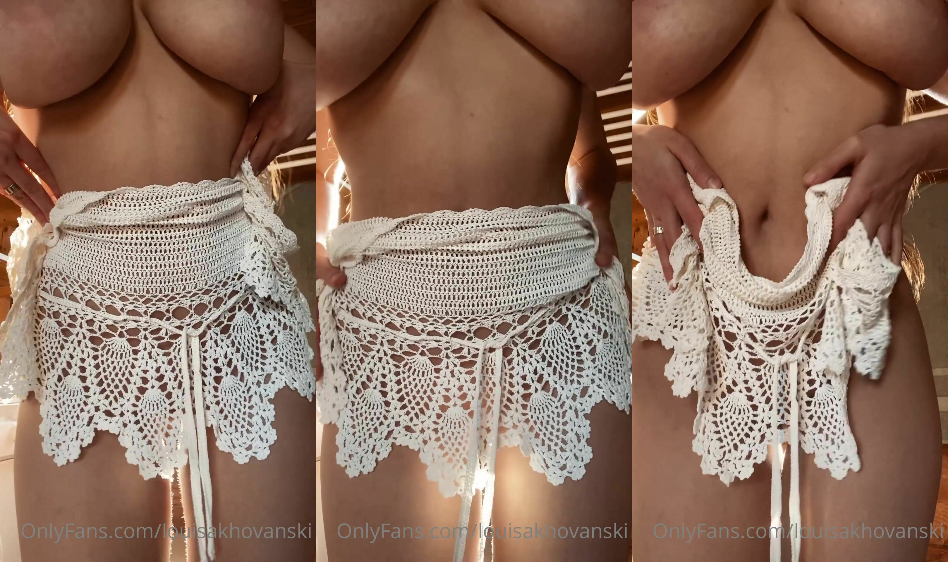 Louisa Khovanski Flaunts Her Huge Tits